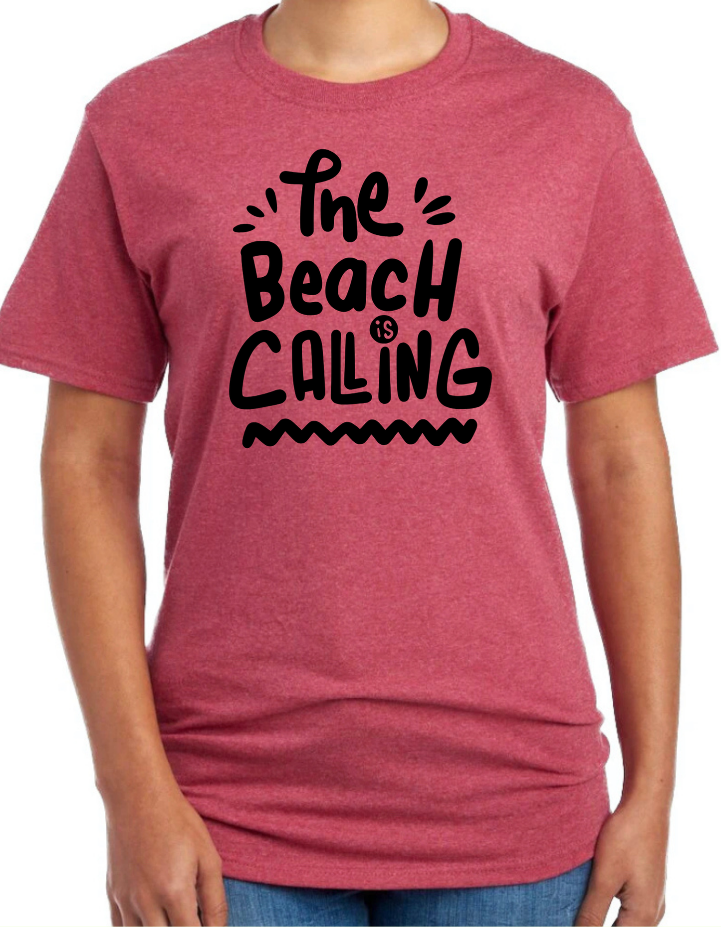 The Beach is Calling Graphic Tee