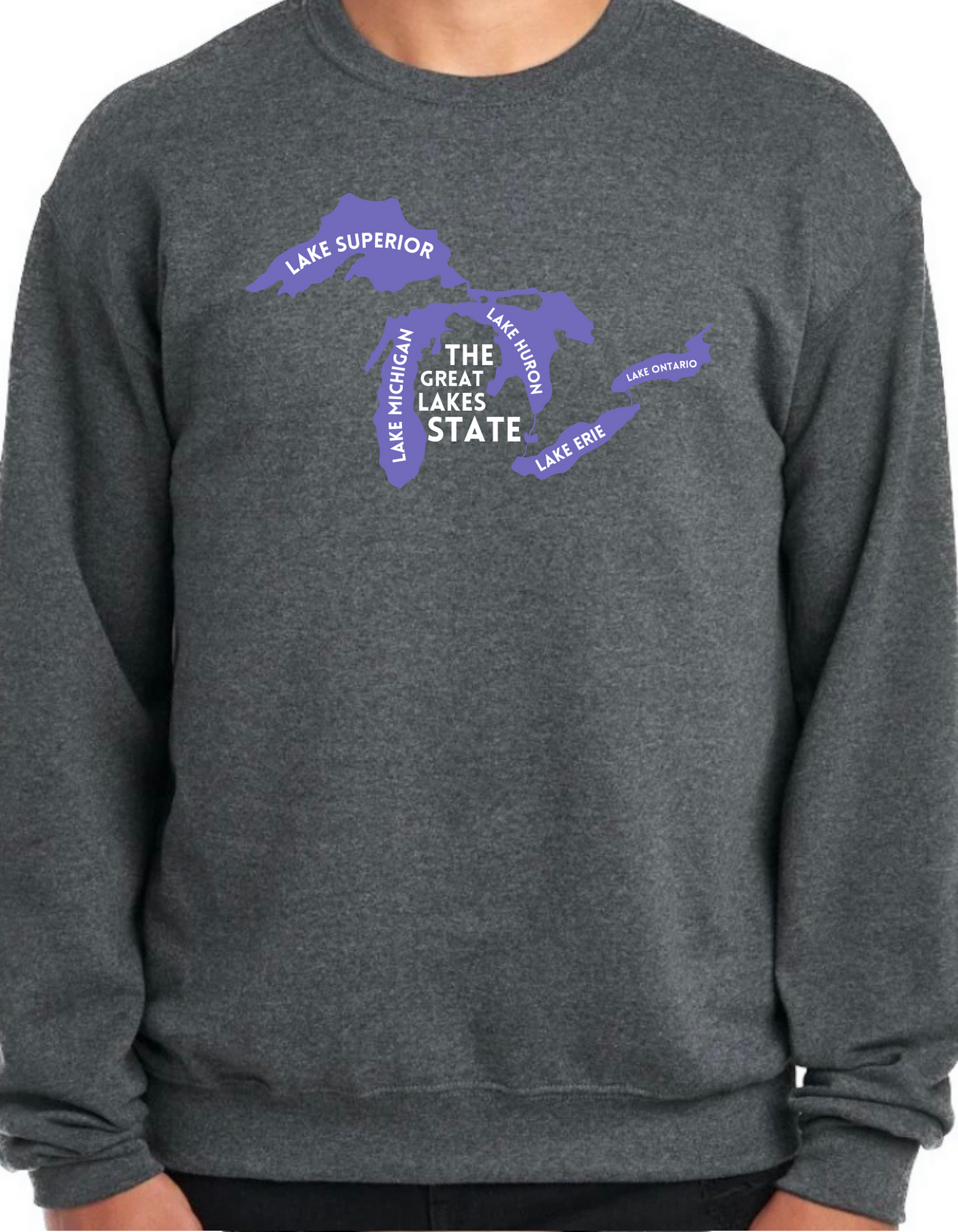 The Great Lakes State Crewneck