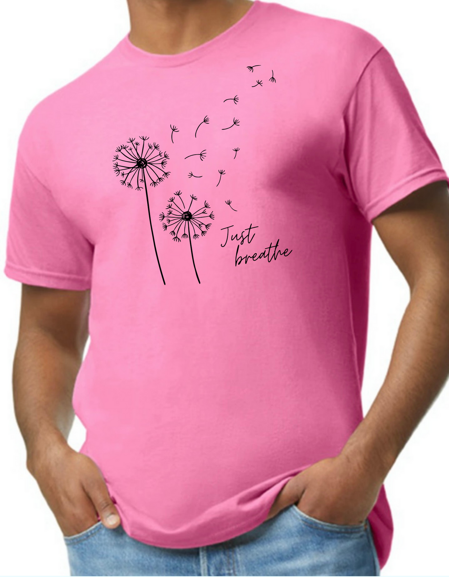 Just Breathe Graphic Tee