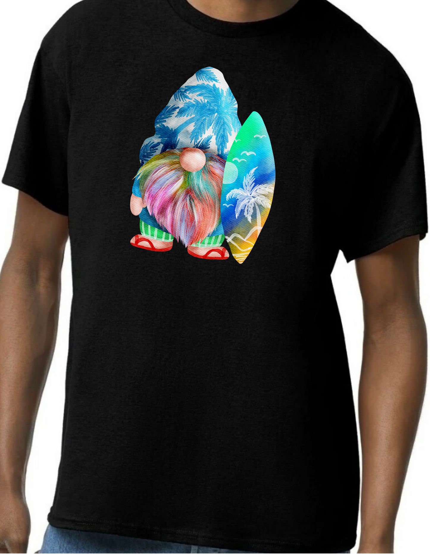 Surfin’ Gnome Graphic Tee