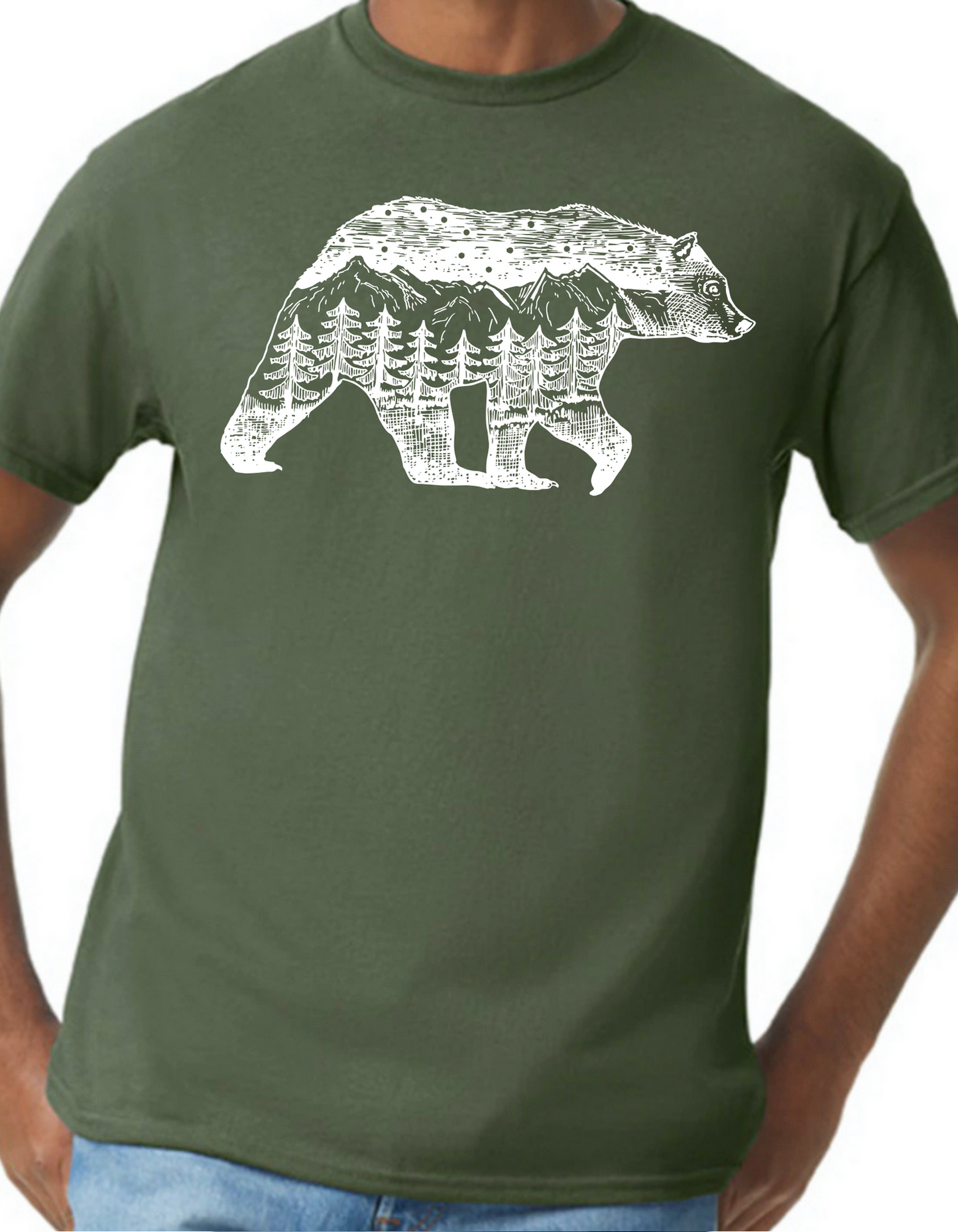 Mountain Bear Graphic Tee