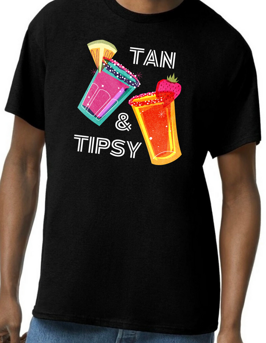 Tan & Tipsy Graphic Tee