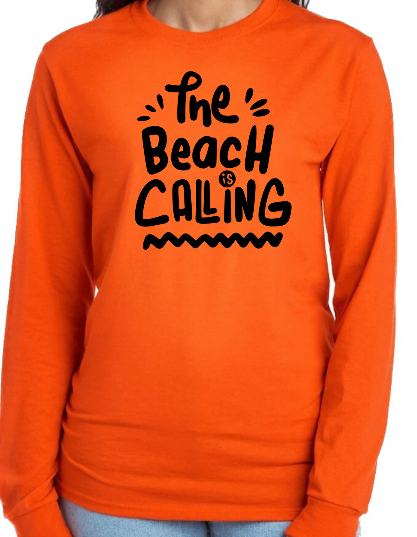 The Beach is Calling Longsleeve