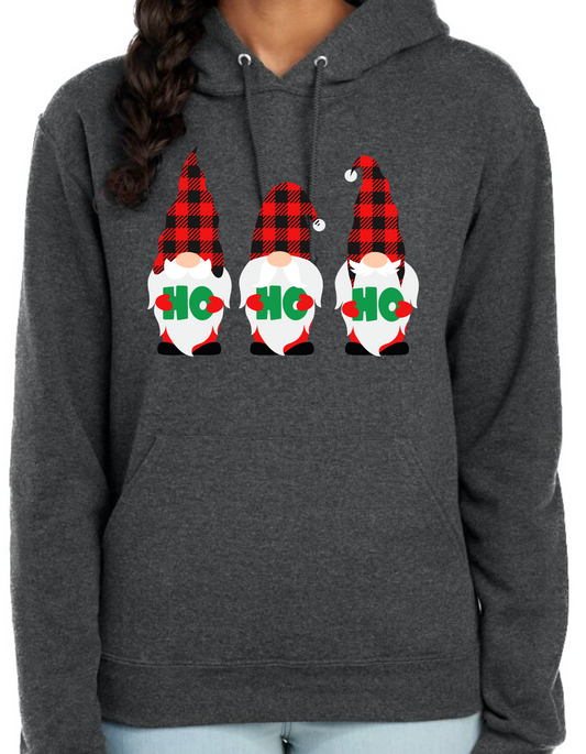 Ho Ho Ho Gnomes Hoodie