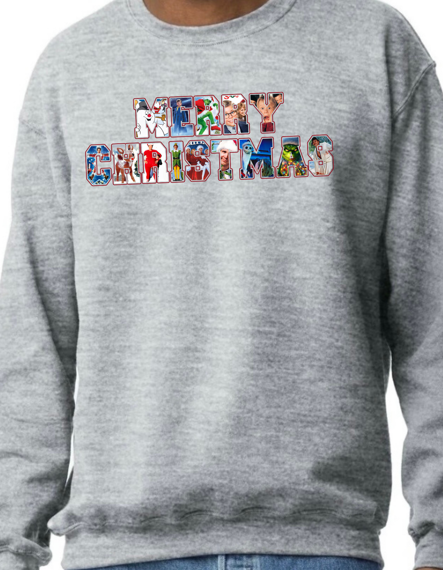 Merry Christmas Movies Crewneck