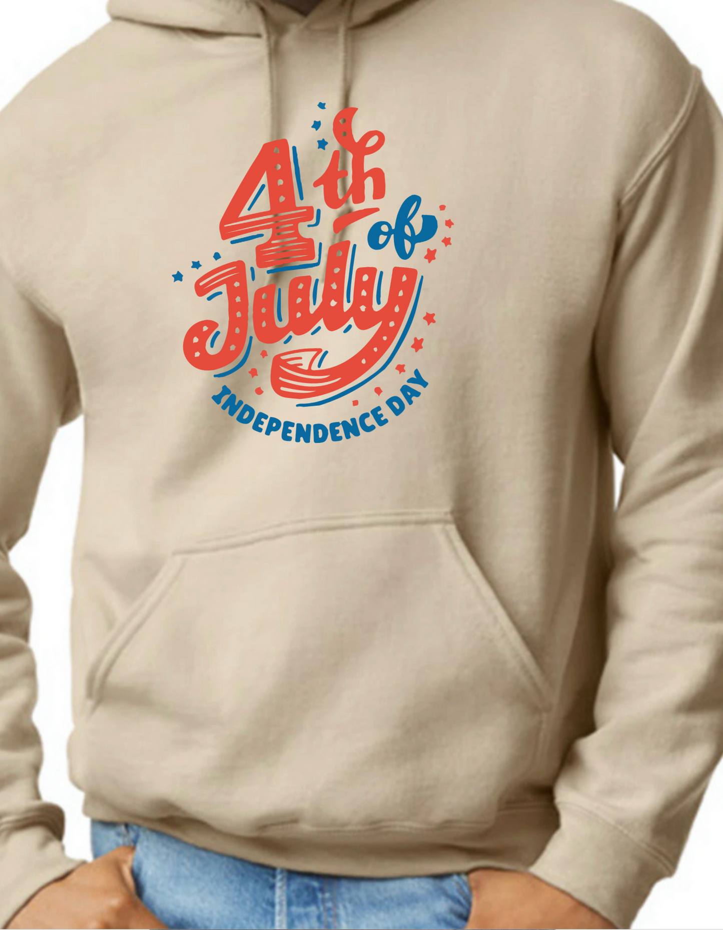 4th of July, Independence Day Hoodie