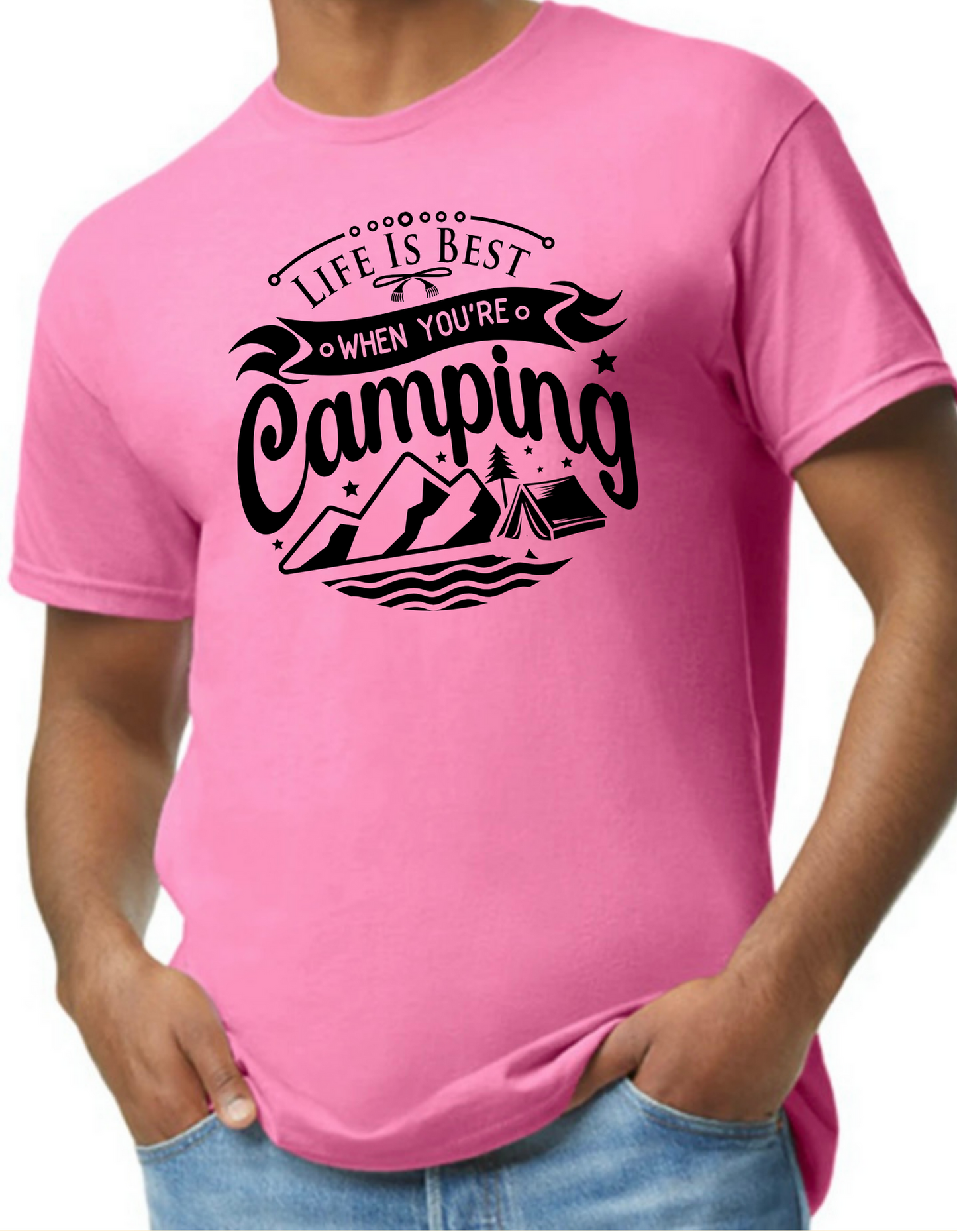 Life is Best When You’re Camping Graphic Tee