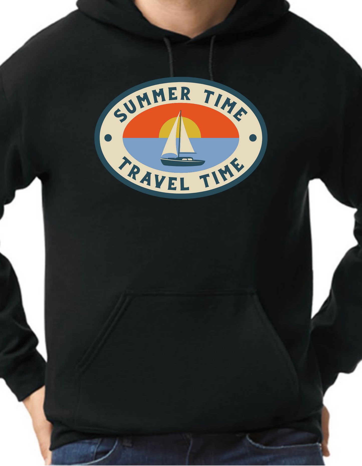 Summer Time • Travel Time Hoodie