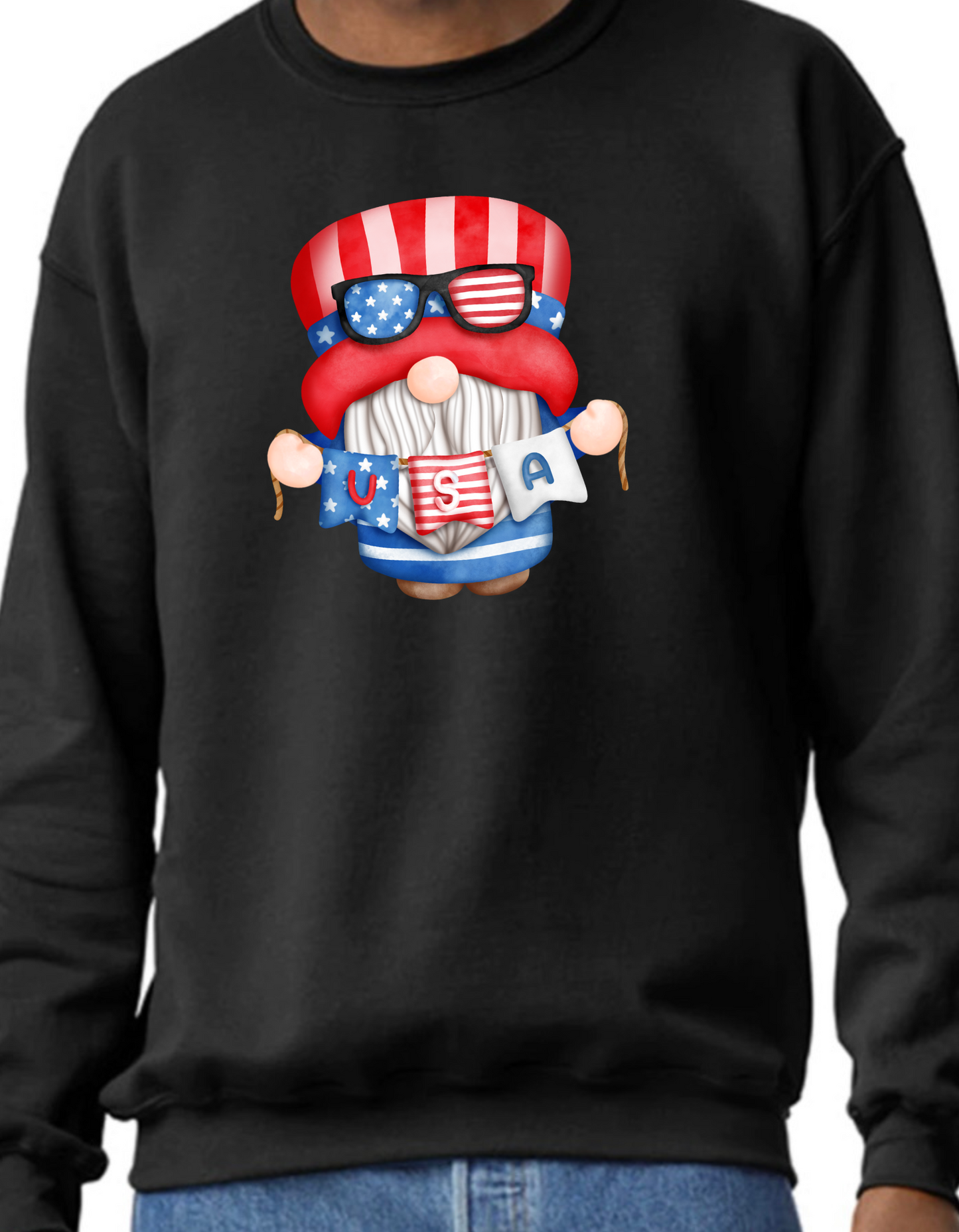 USA Gnome Crewneck