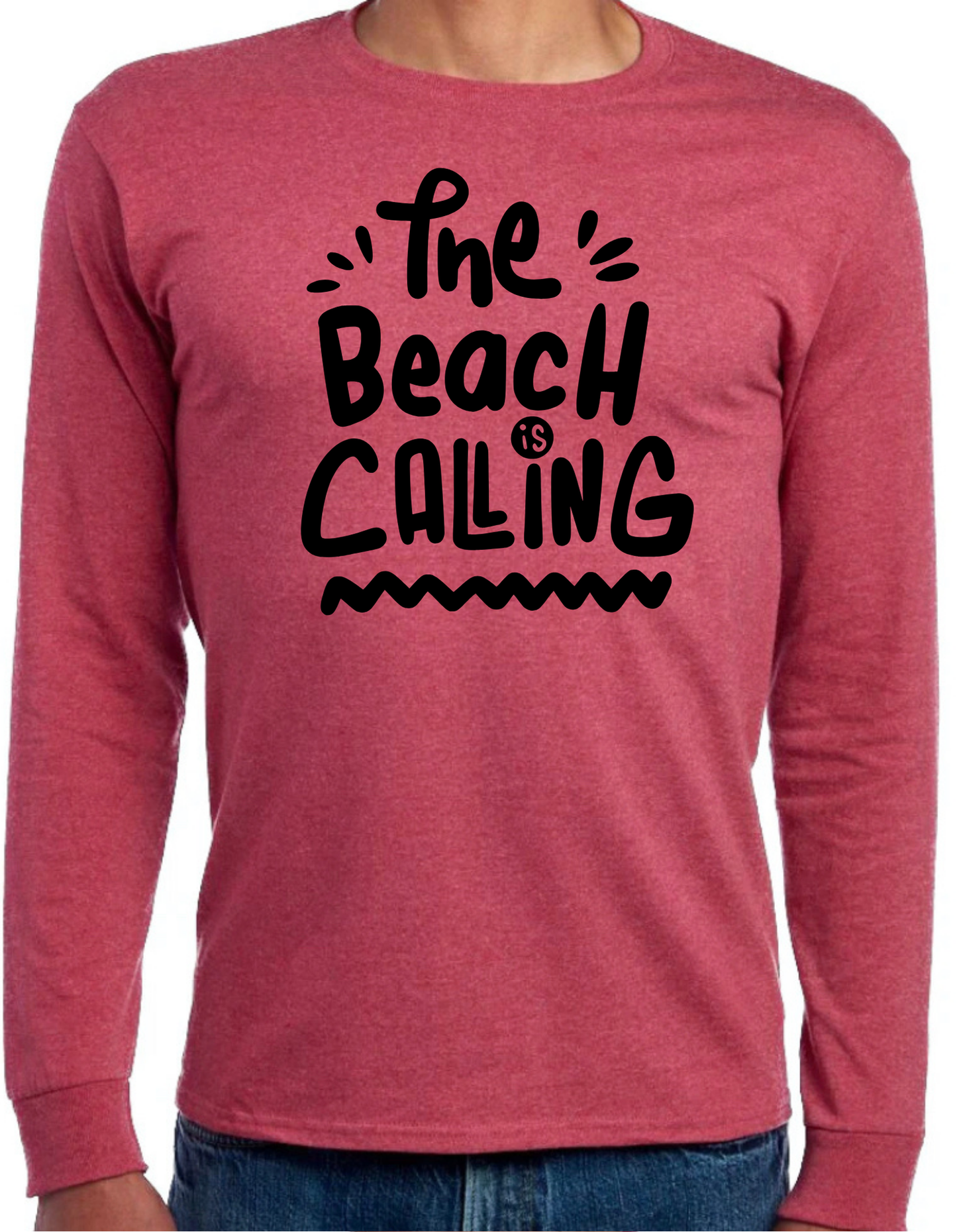 The Beach is Calling Longsleeve