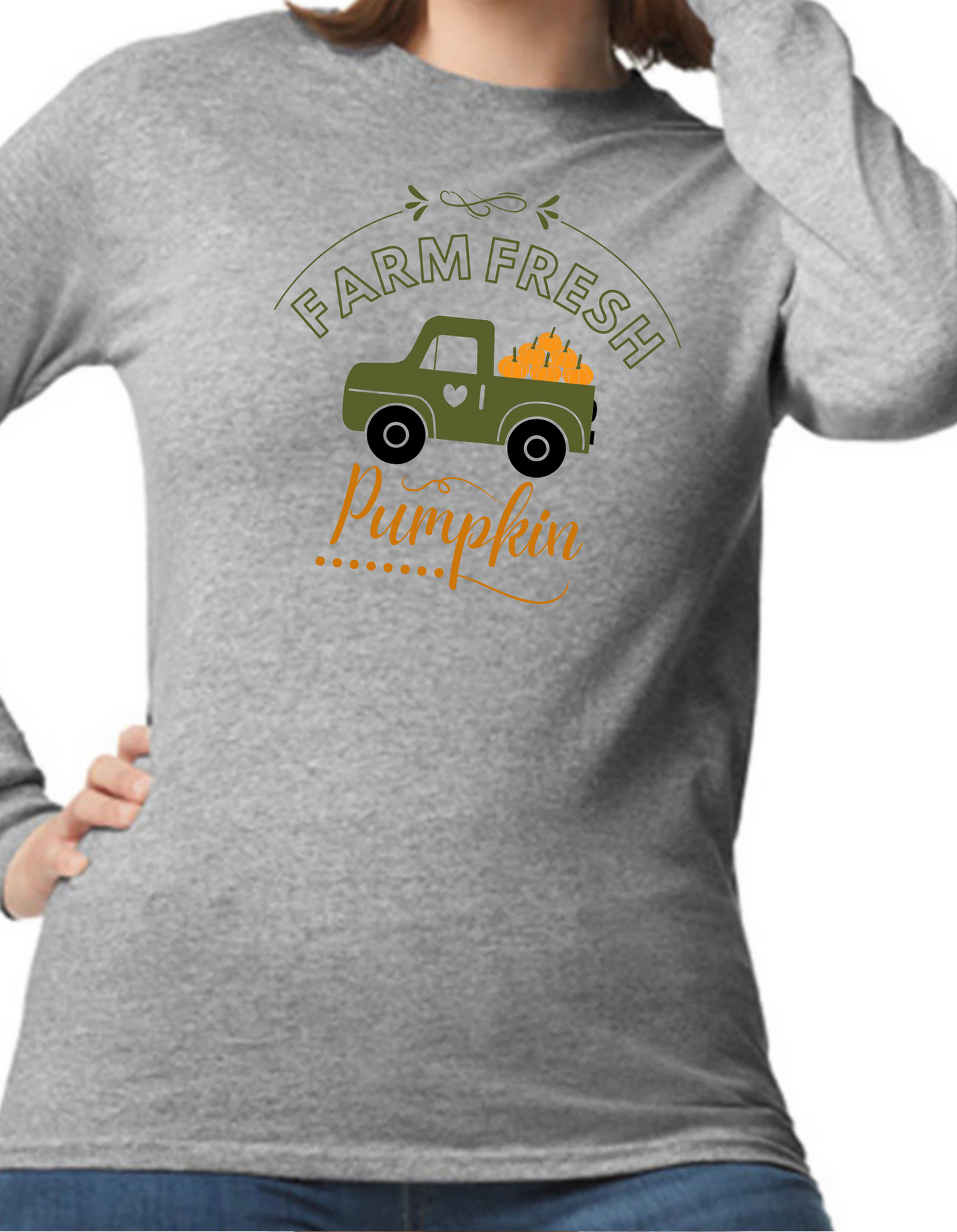 Farm Fresh Pumpkins Longsleeve