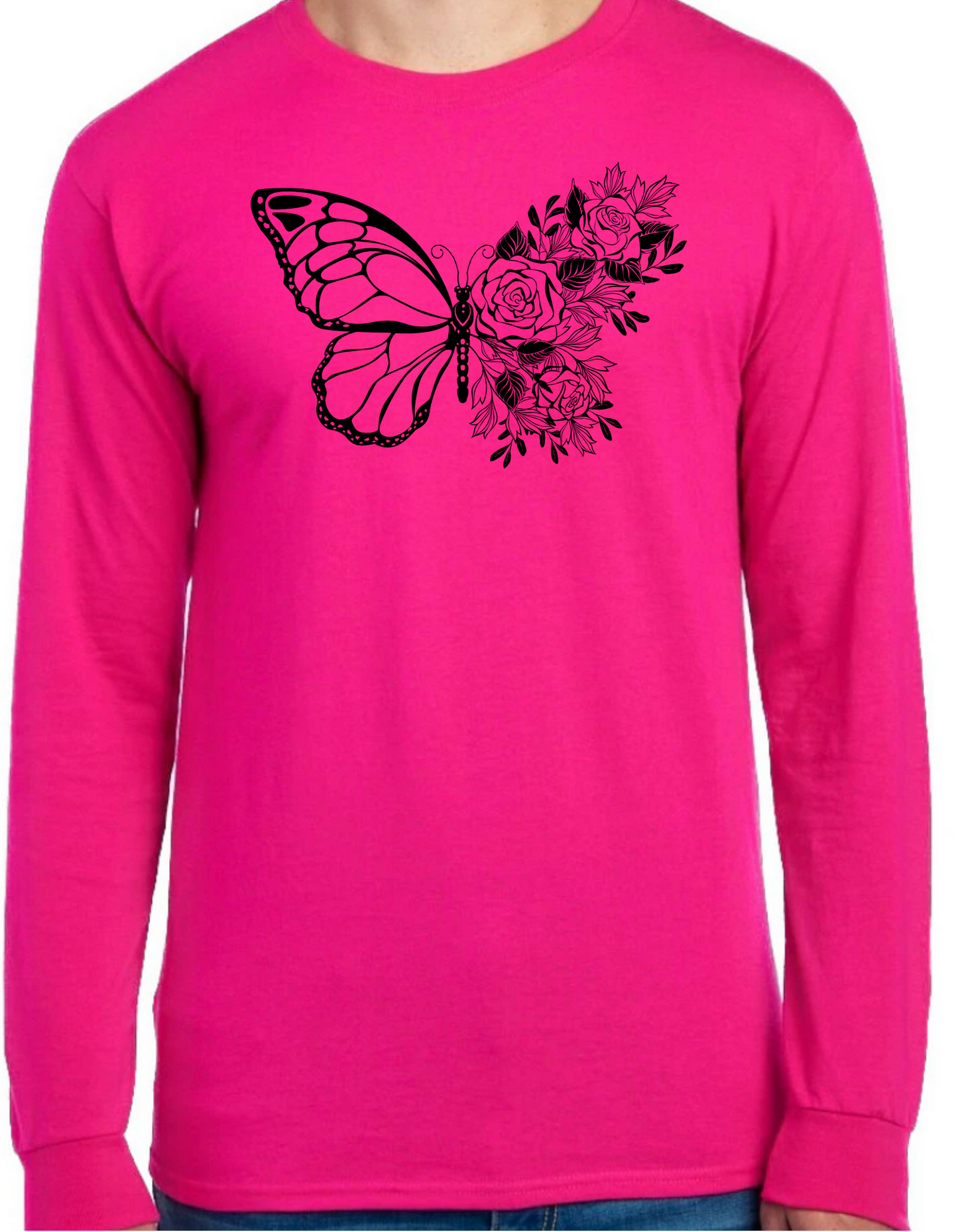 Blooming Butterfly Longsleeve