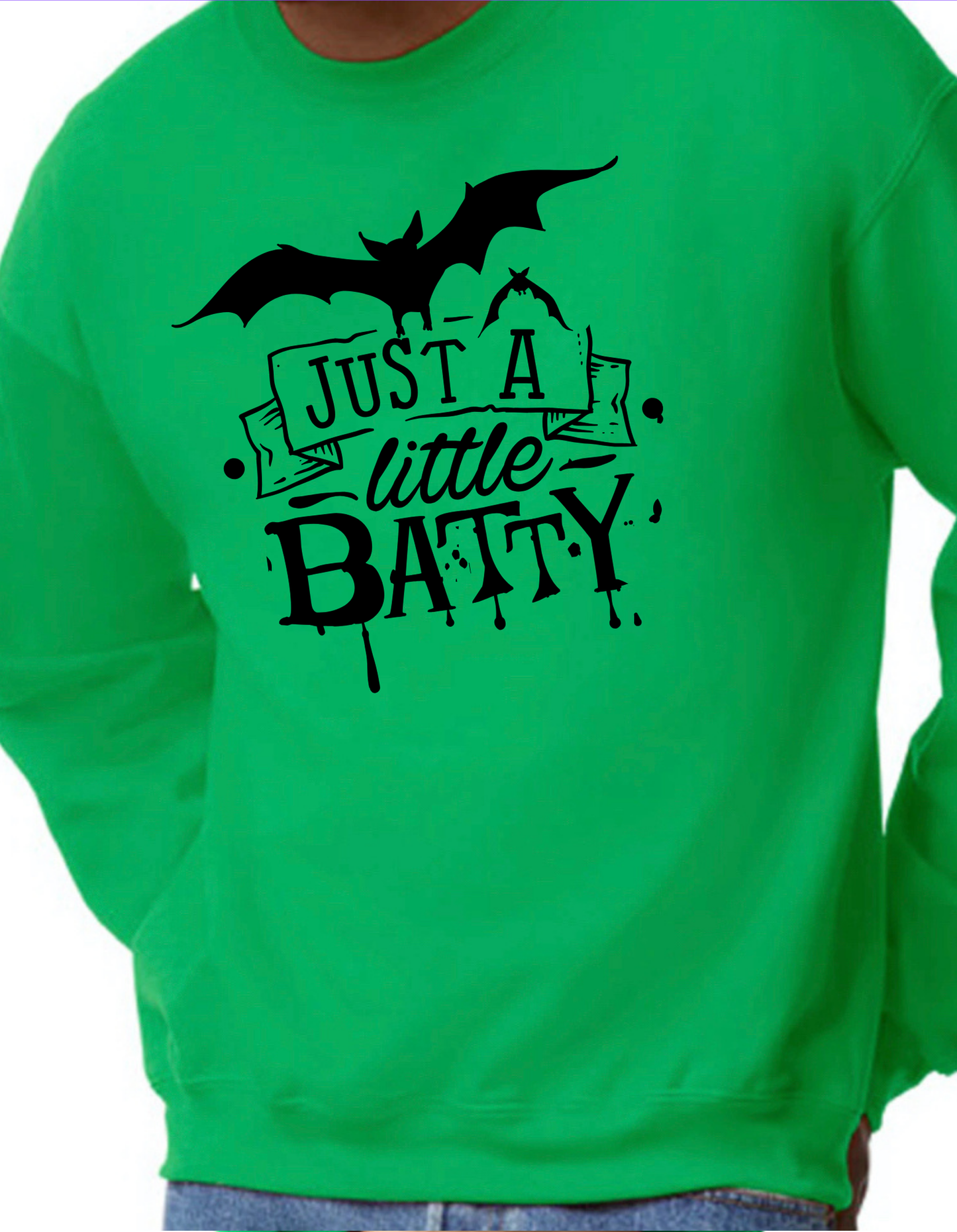 Just a Little Batty Crewneck