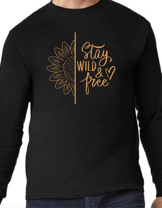 Stay Wild & Free Longsleeve