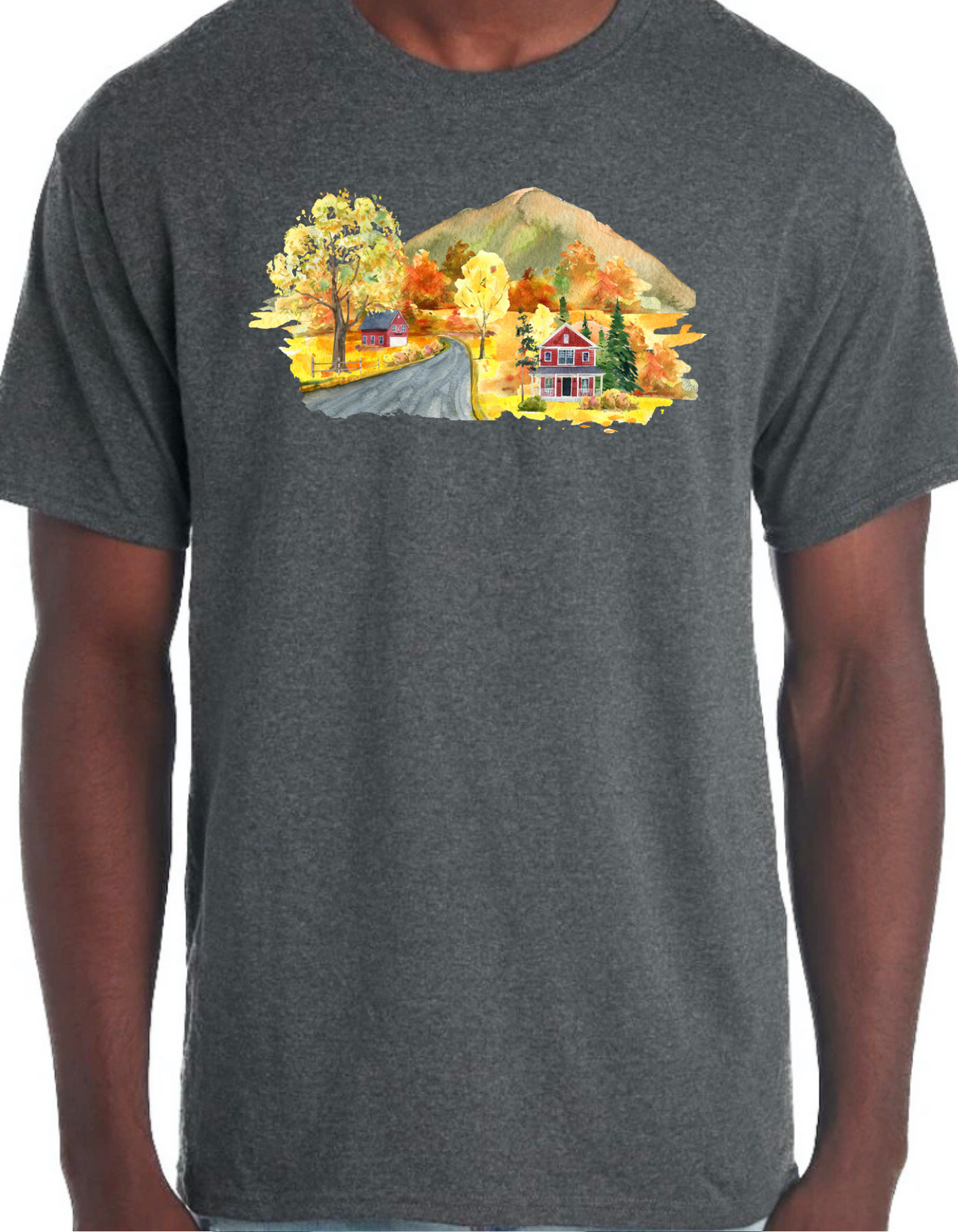 Fall Scenery Graphic Tee