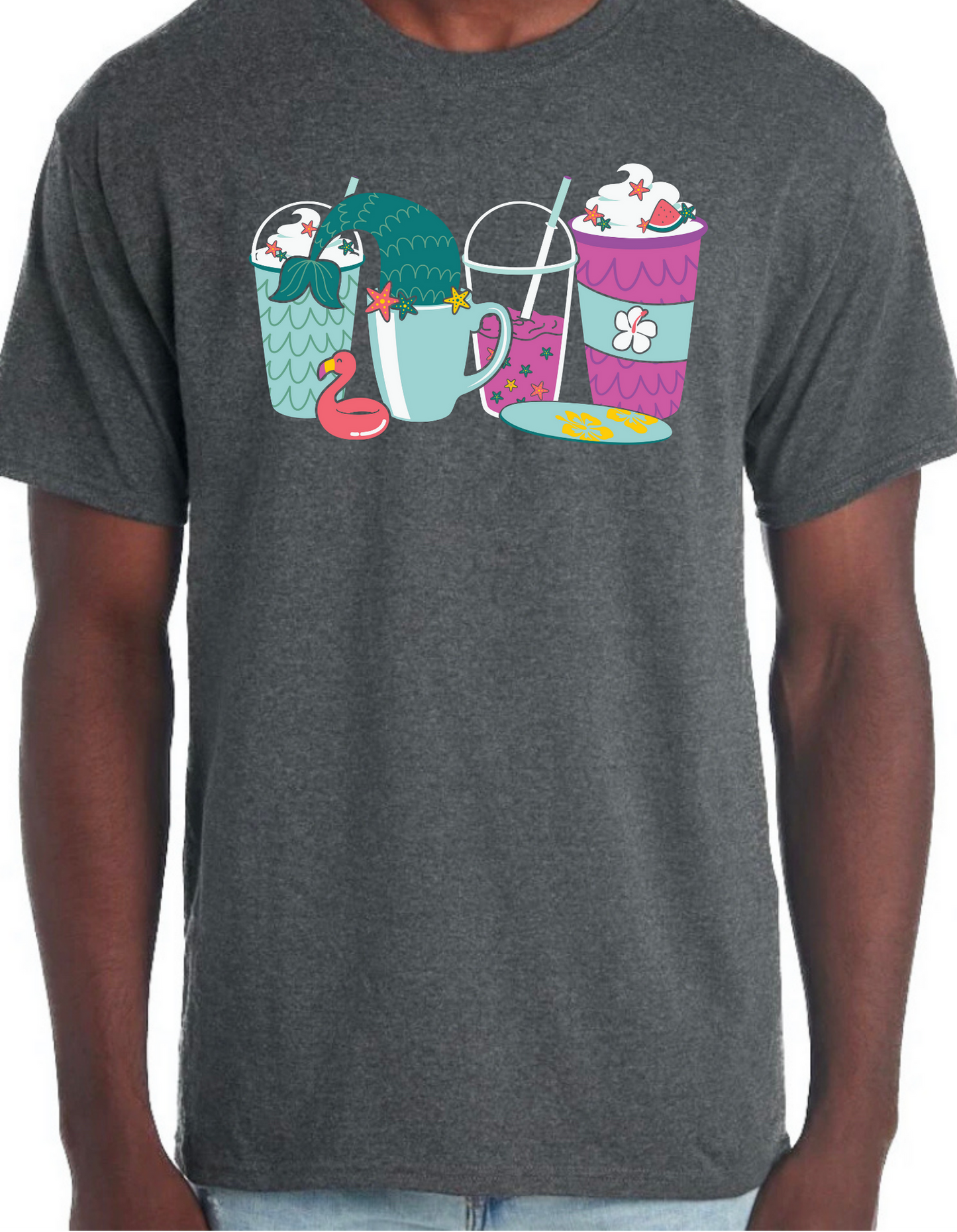 Mermaid Latte Graphic Tee