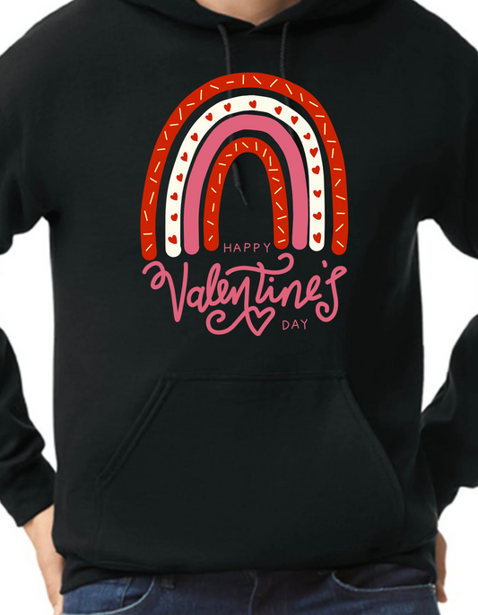 Valentine Rainbow Hoodie