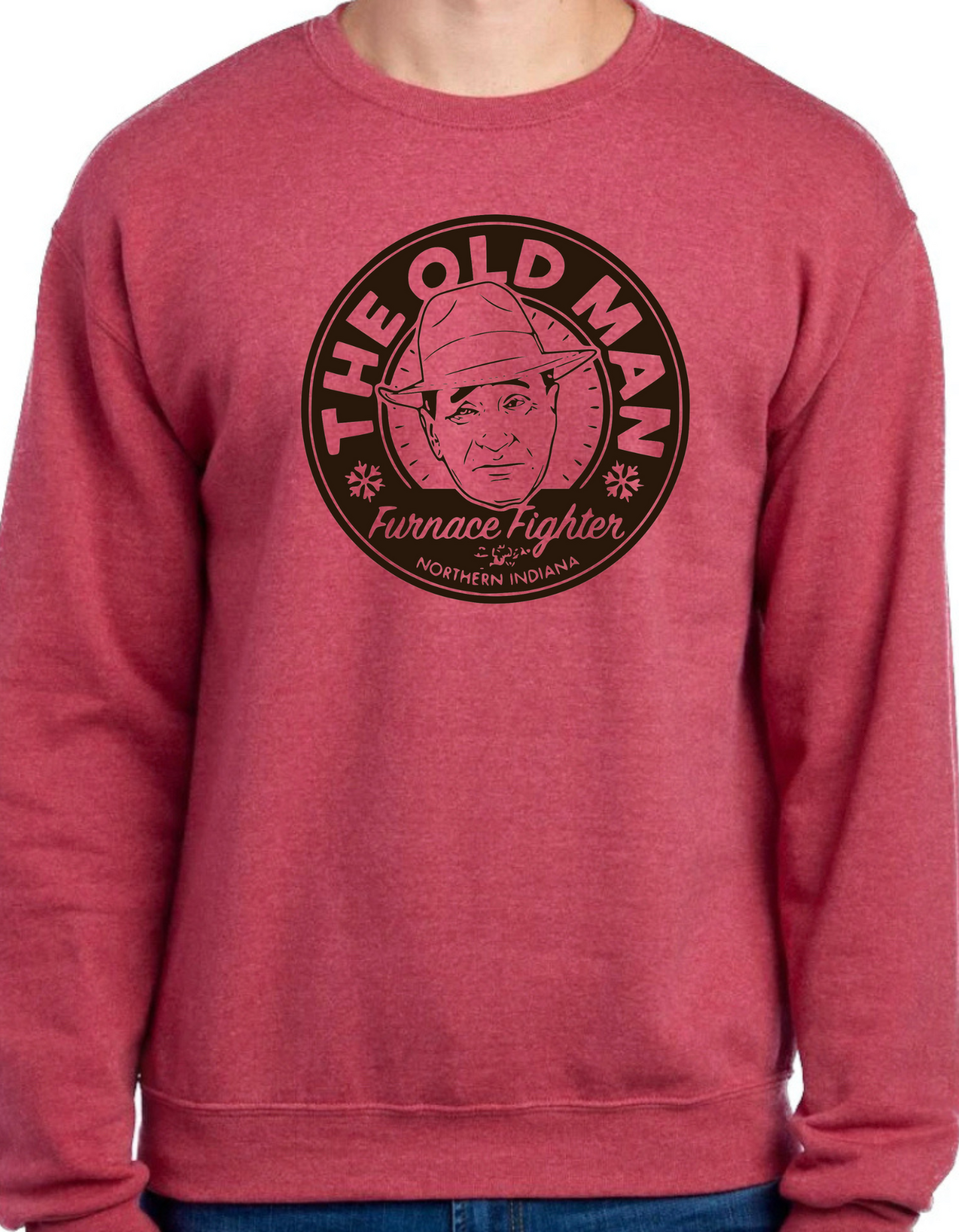 The Old Man Furnace Fighter Crewneck