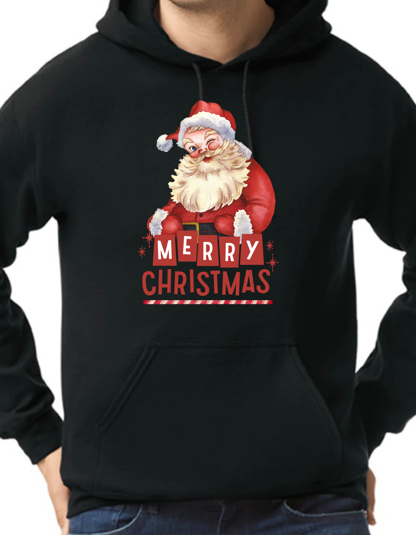 Vintage Santa Hoodie