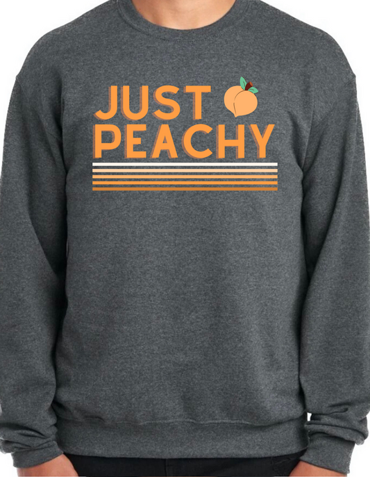 Just Peachy Crewneck