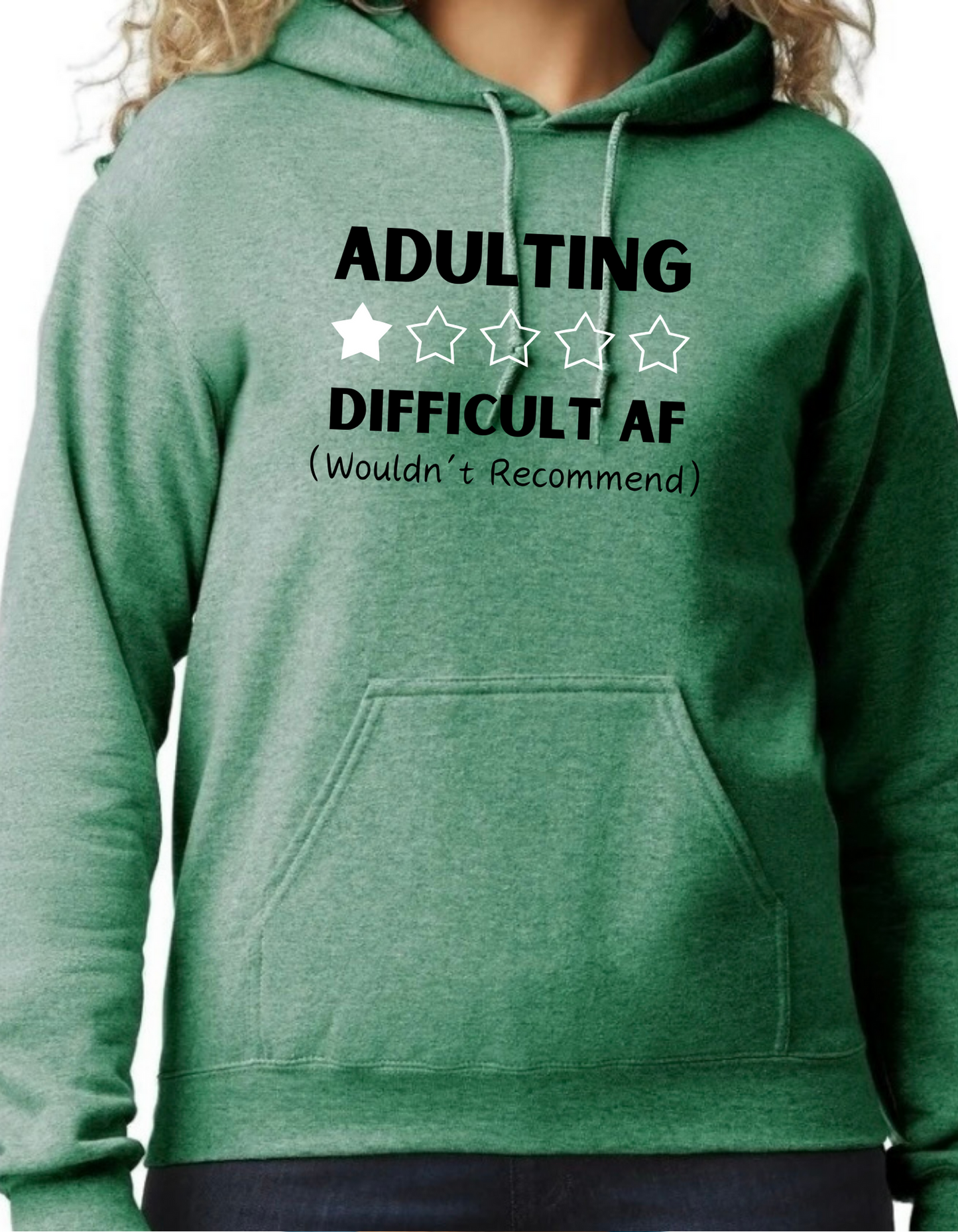 Adulting: Difficult AF Hoodie