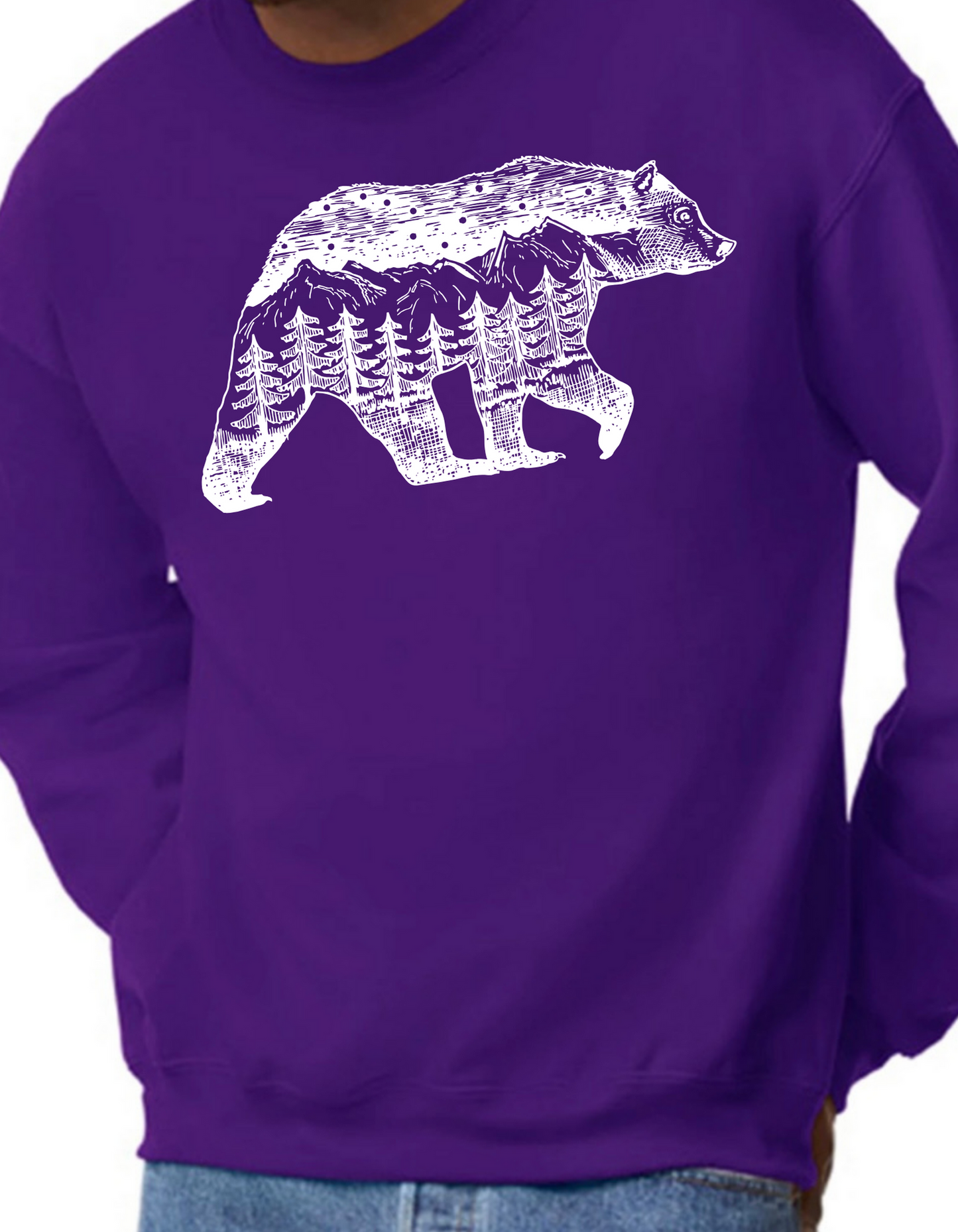 Mountain Bear Crewneck