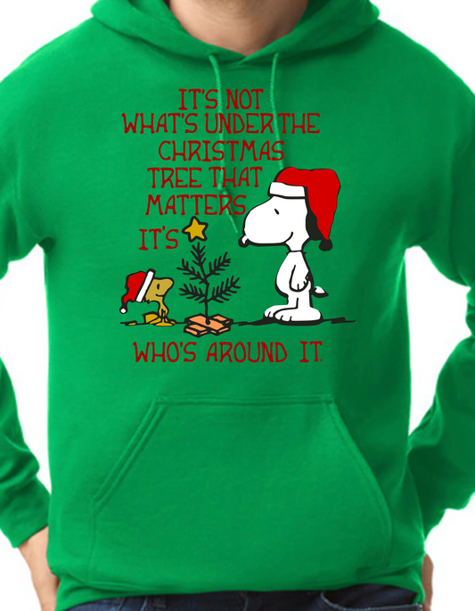 Snoopy & Woodstock Tree Hoodie