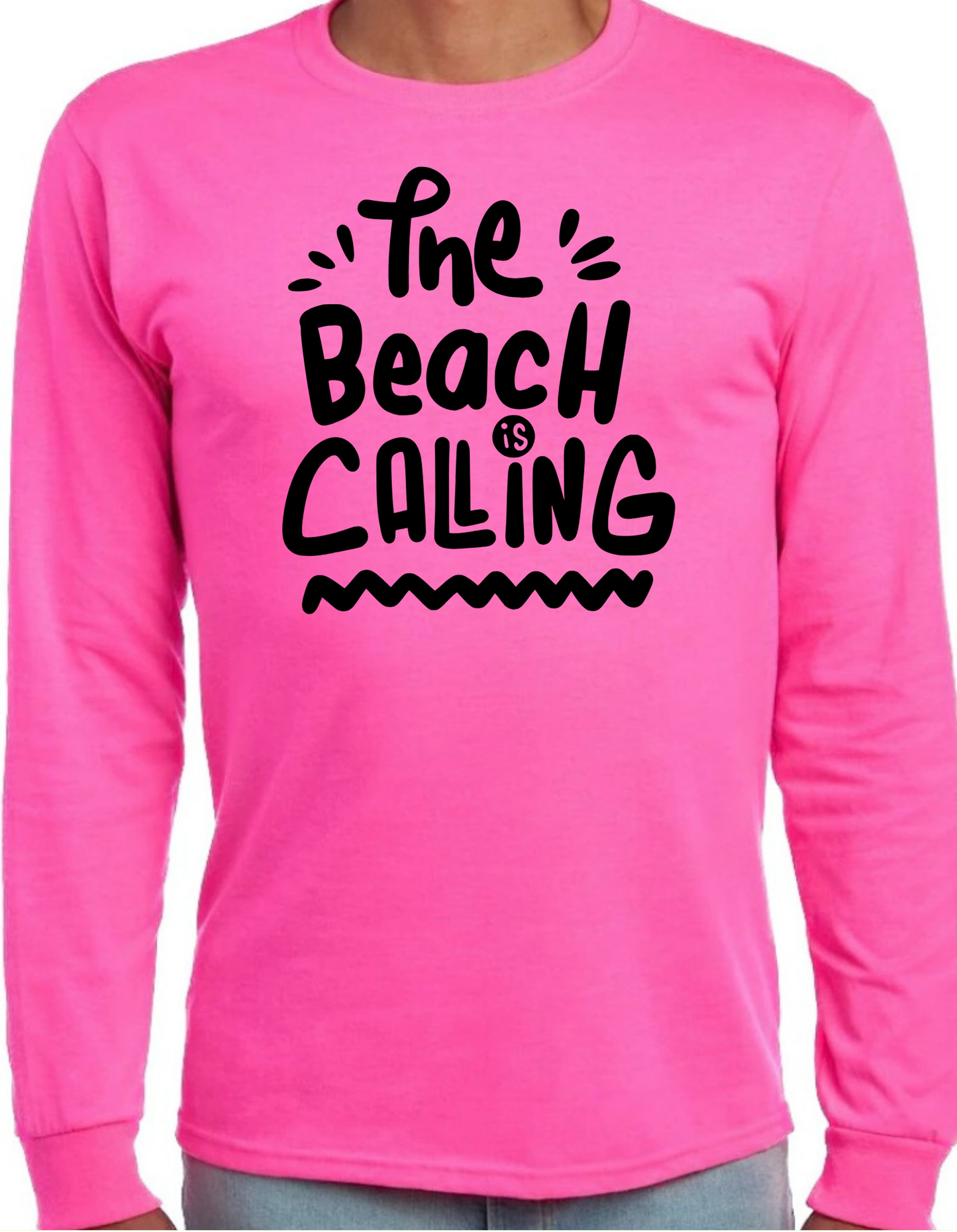 The Beach is Calling Longsleeve