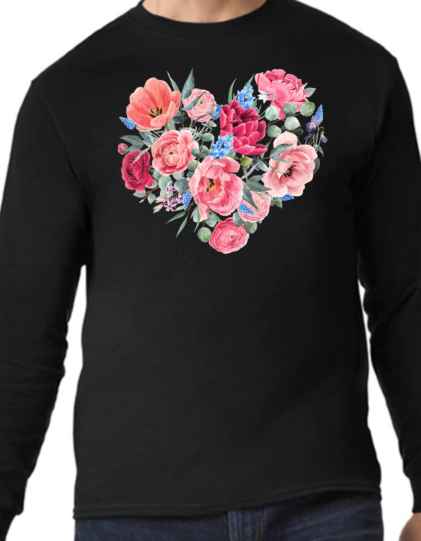 Flower Heart Longsleeve