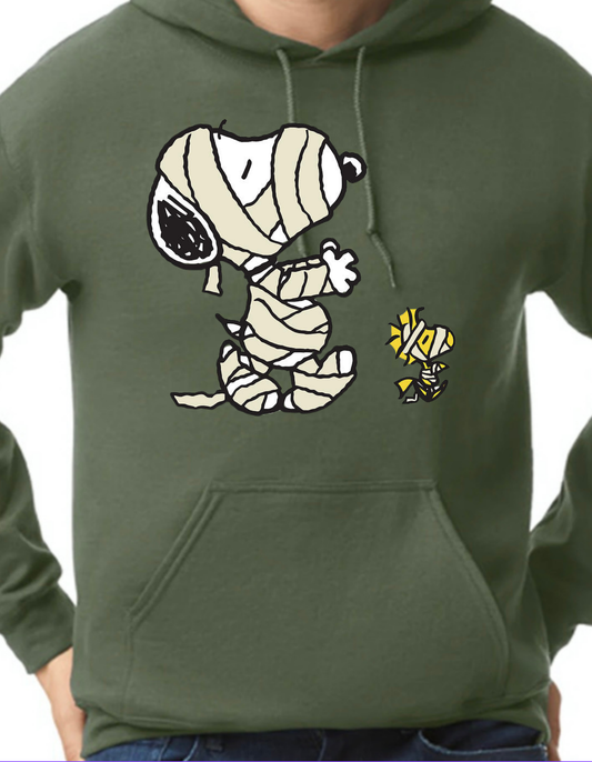 Mummy Snoopy & Woodstock Hoodie