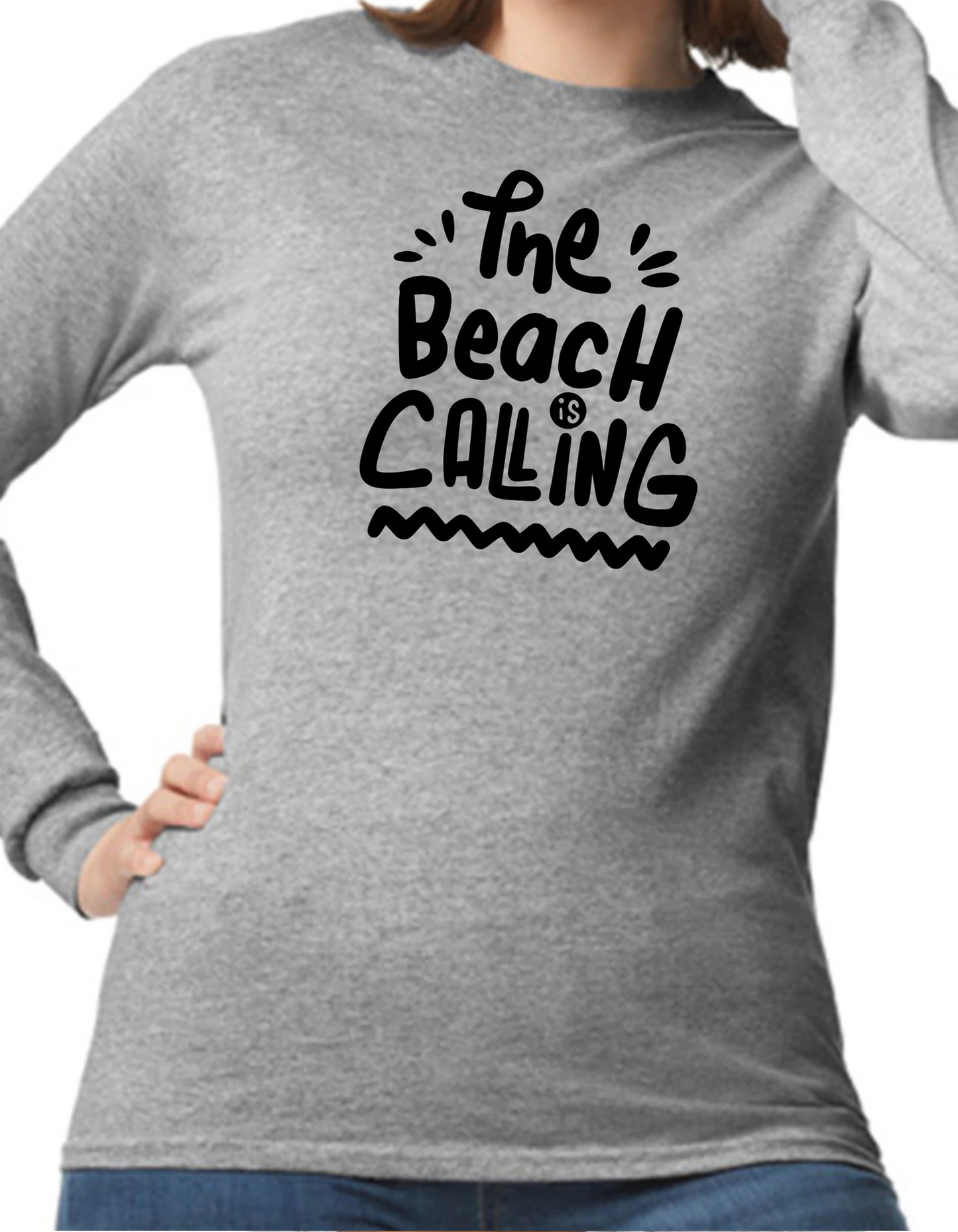 The Beach is Calling Longsleeve