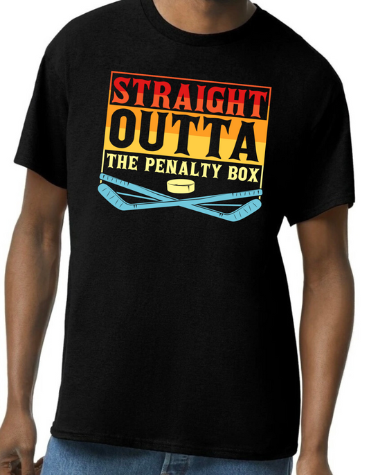 Straight Outta the Penalty Box Graphic Tee