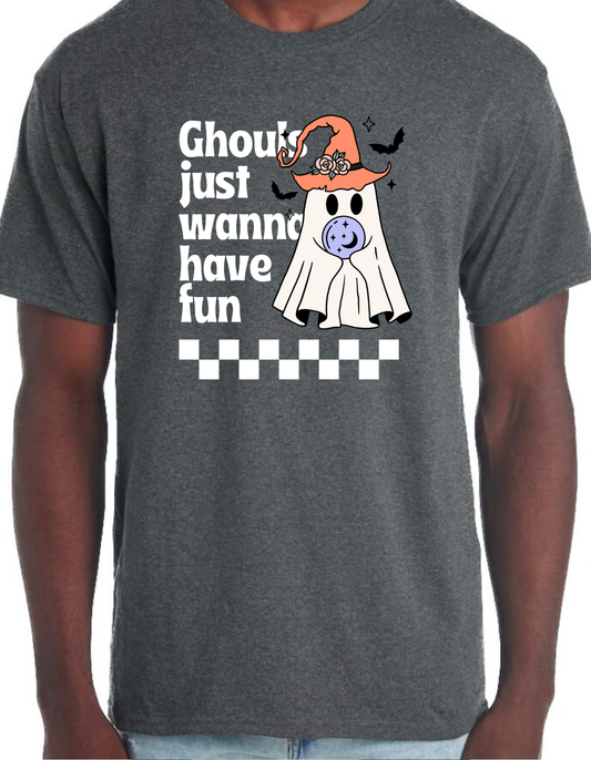 Ghouls Just Wanna Have Fun Graphic Tee