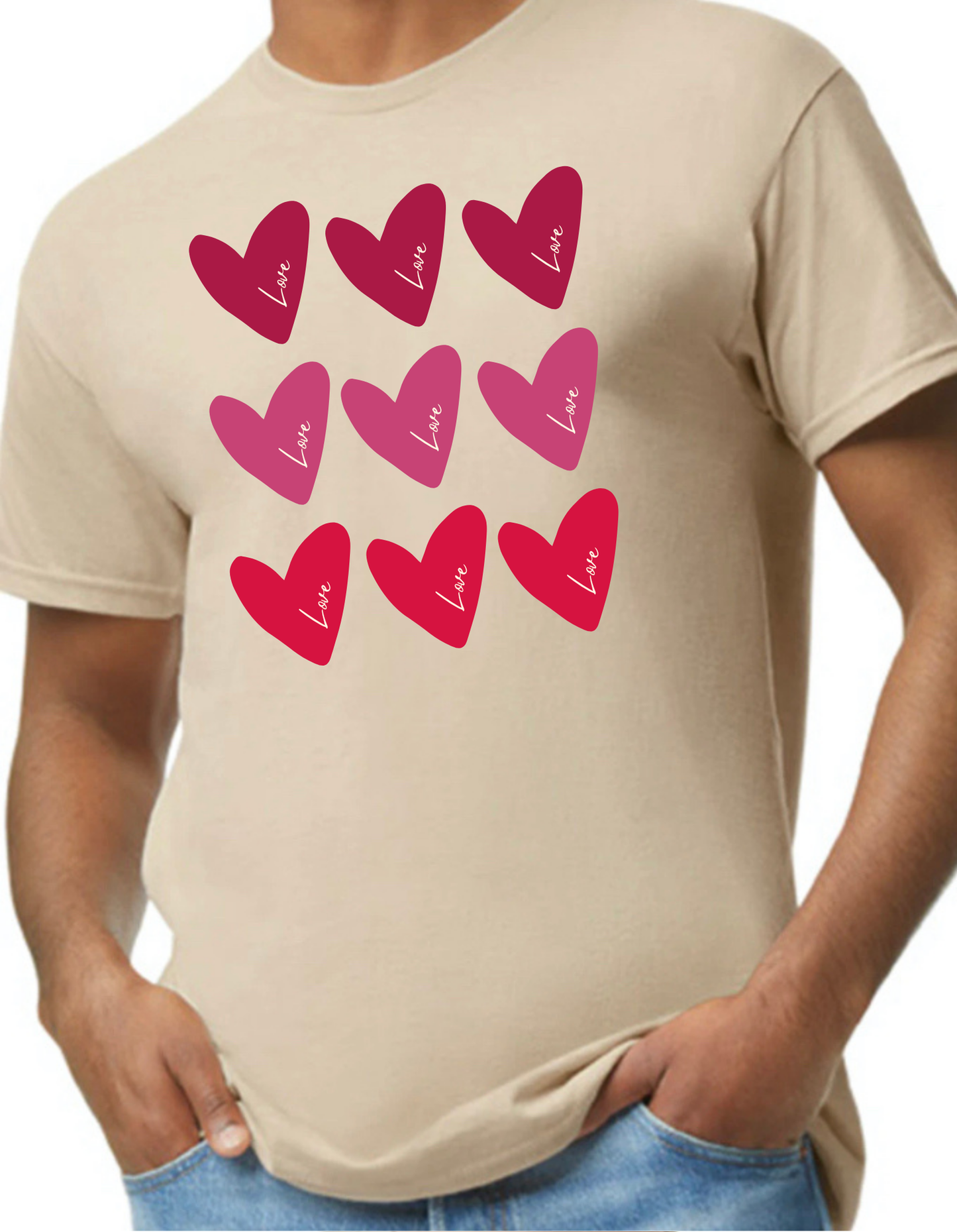 Love Hearts Graphic Tee