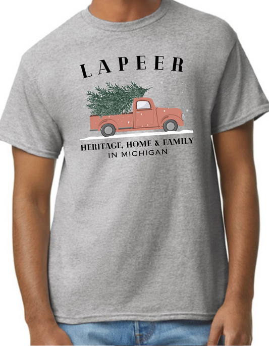 Lapeer Christmas Graphic Tee