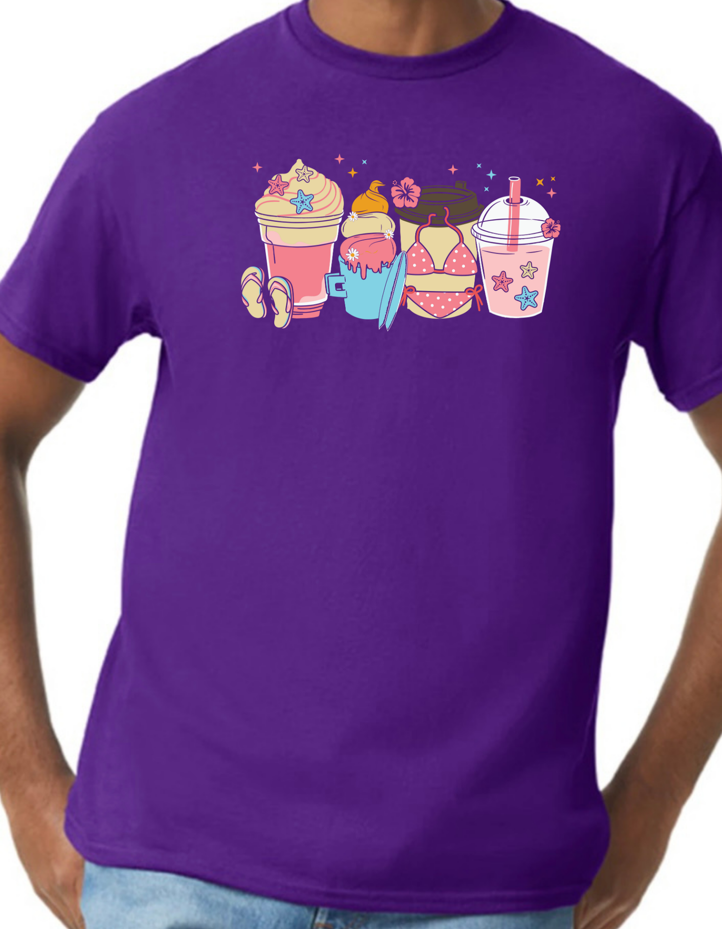 Summer Latte Graphic Tee