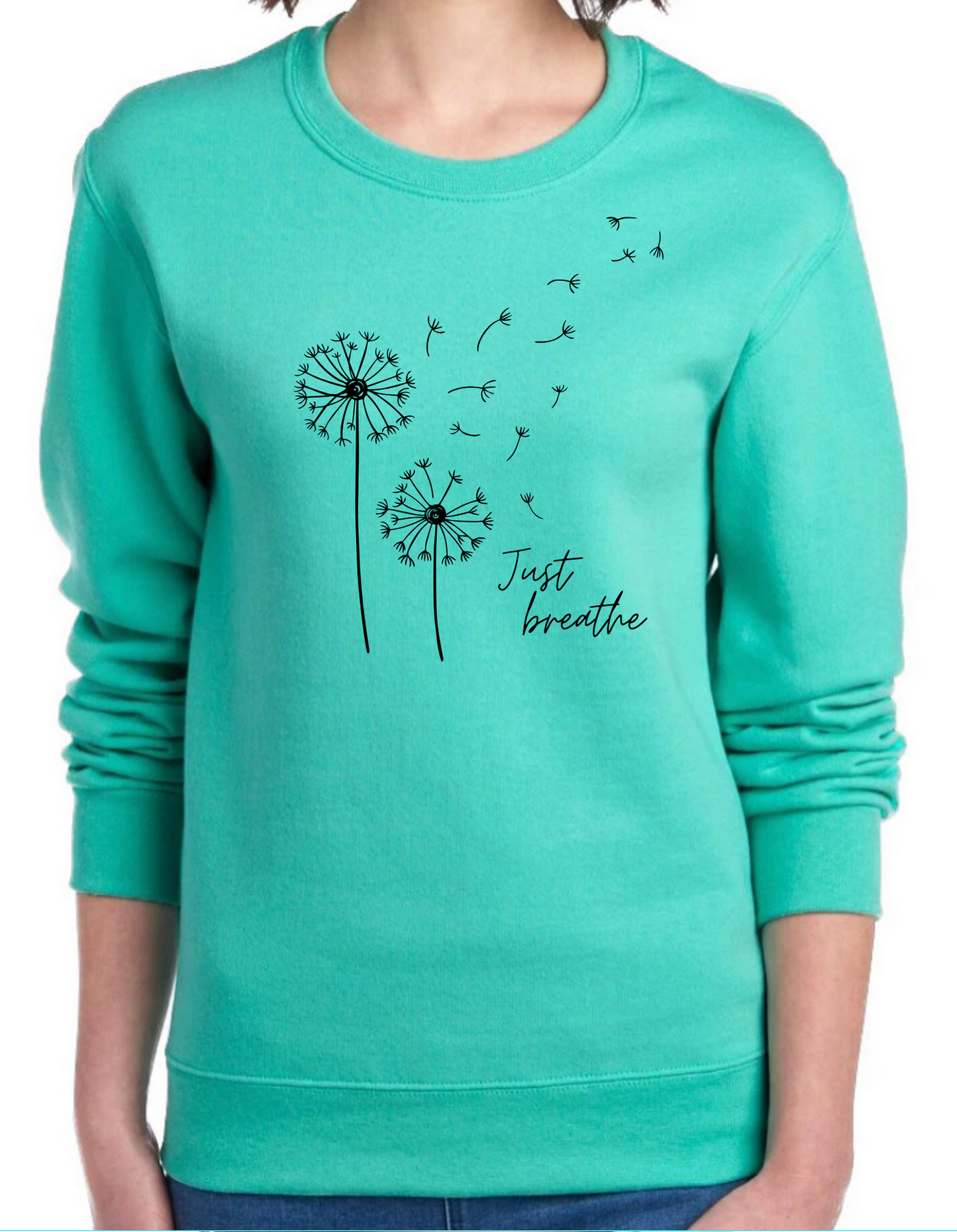 Just Breathe Crewneck