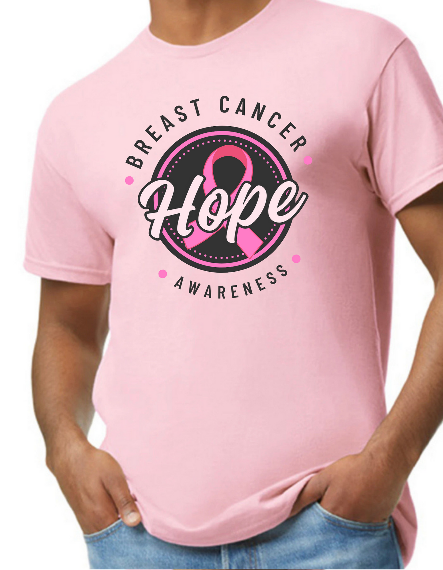 Breast Cancer Hope Graphic Tee