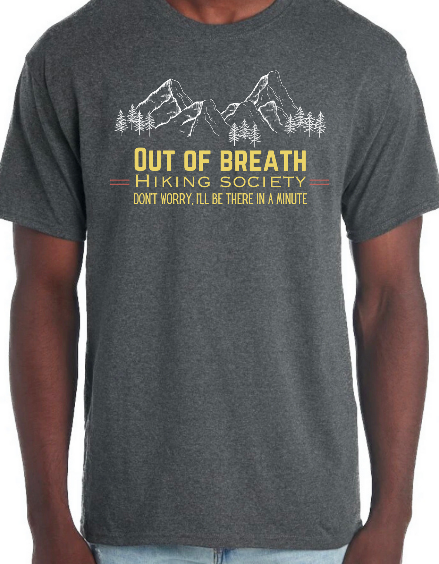 Out of Breath Hiking Society Graphic Tee