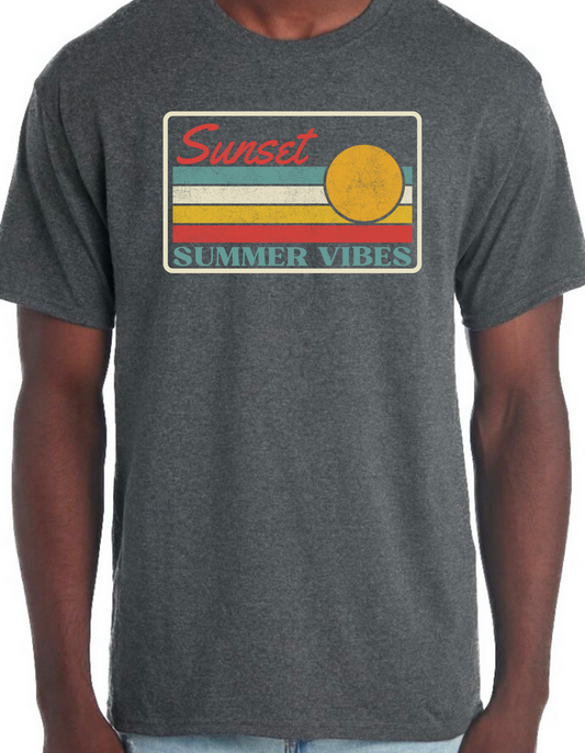 Sunset, Summer Vibes Graphic Tee