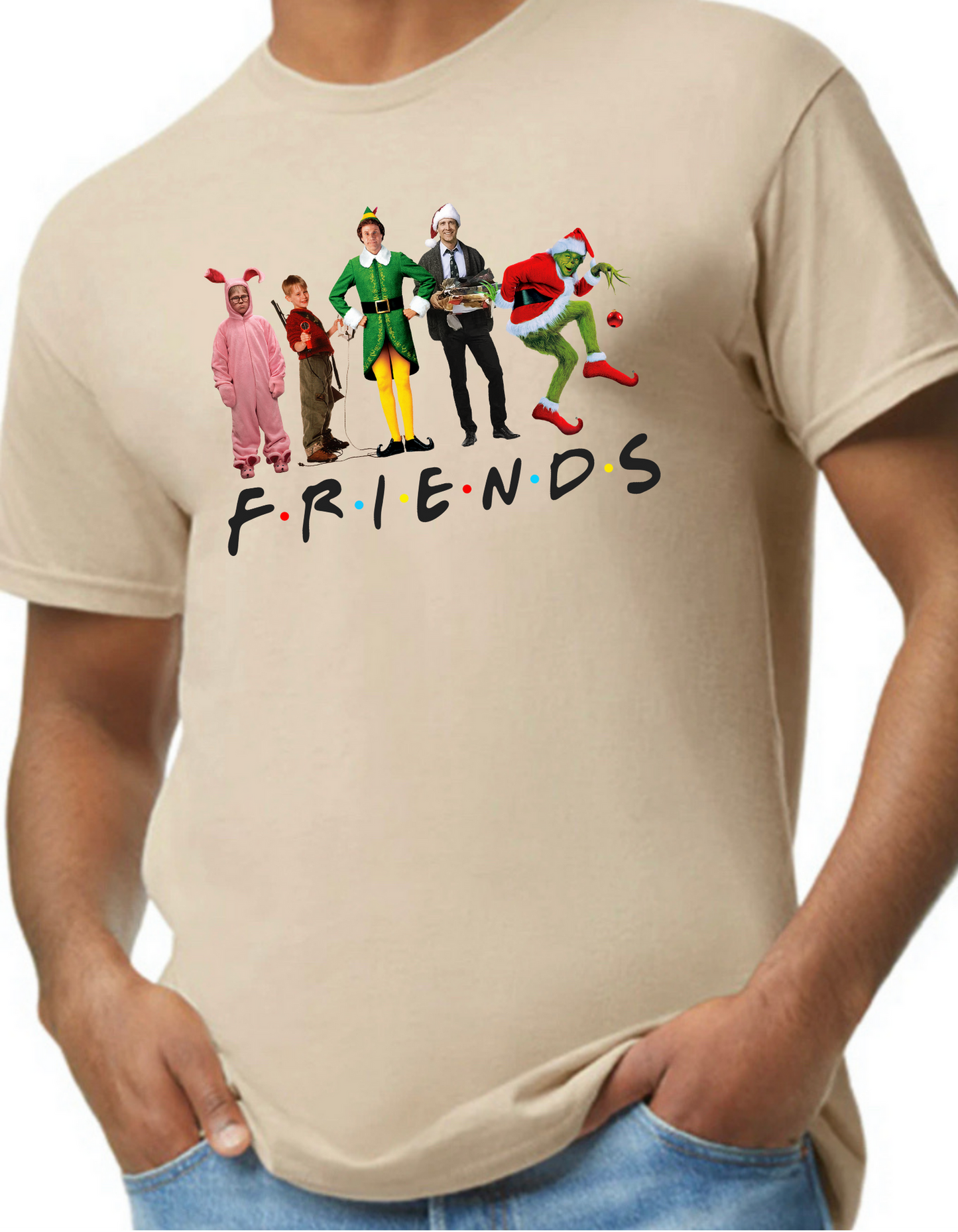 Christmas Friends Graphic Tee