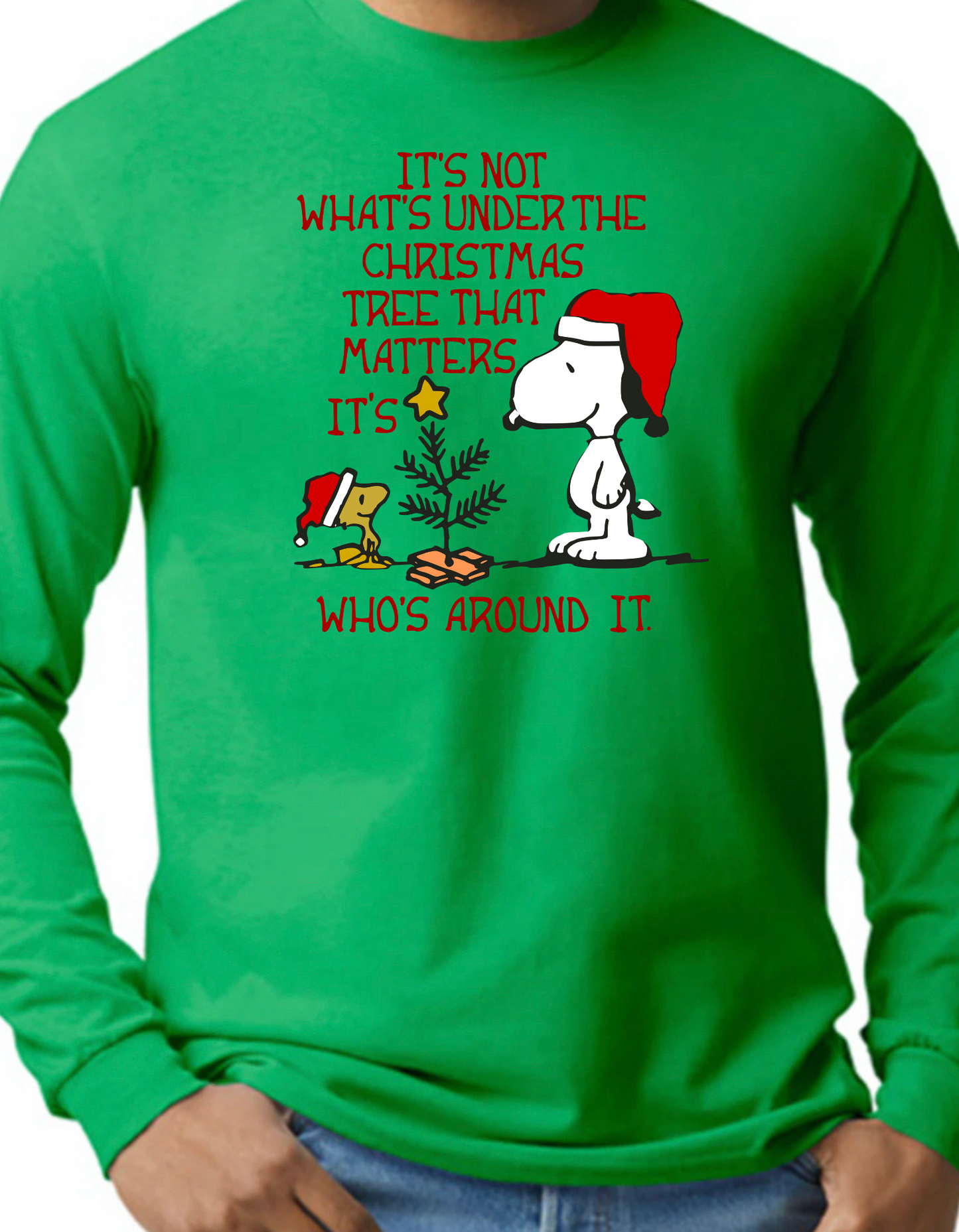 Snoopy & Woodstock Tree Longsleeve