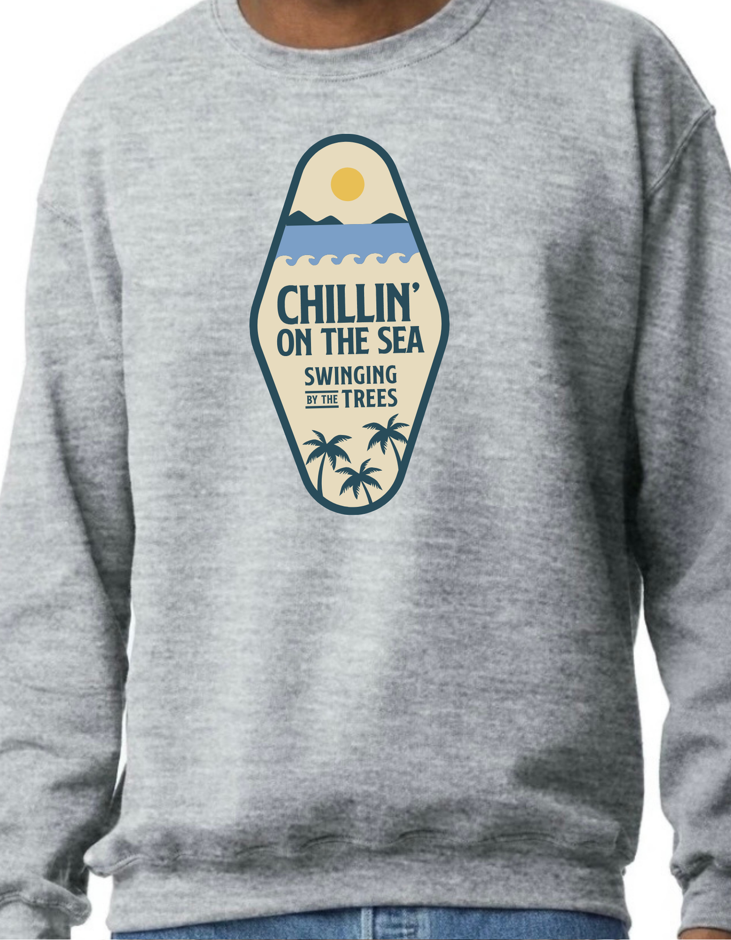 Chillin’ on the Sea Crewneck