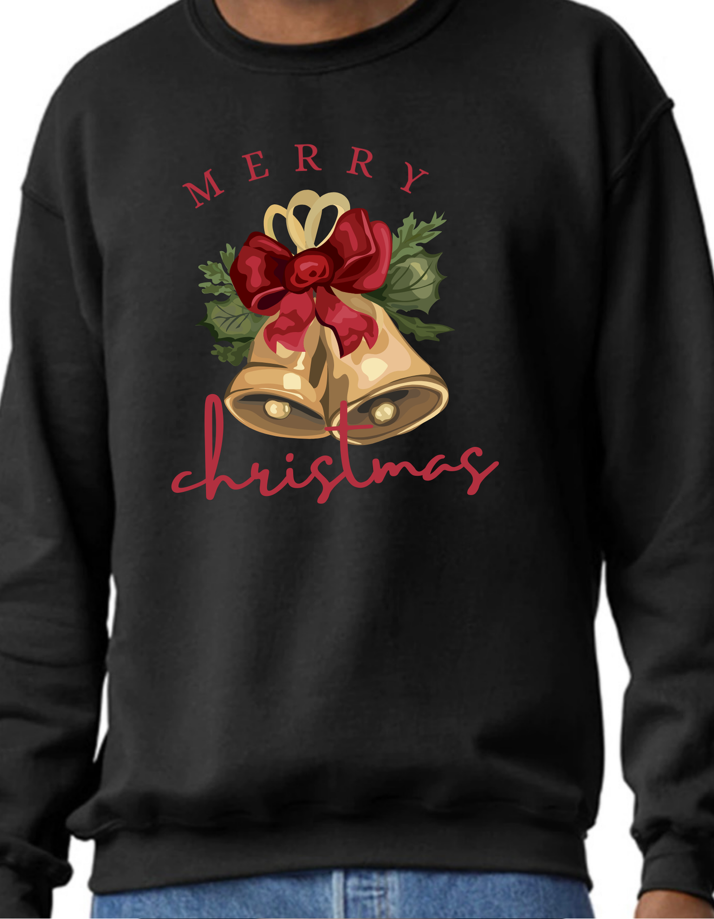 Merry Christmas Bells Crewneck