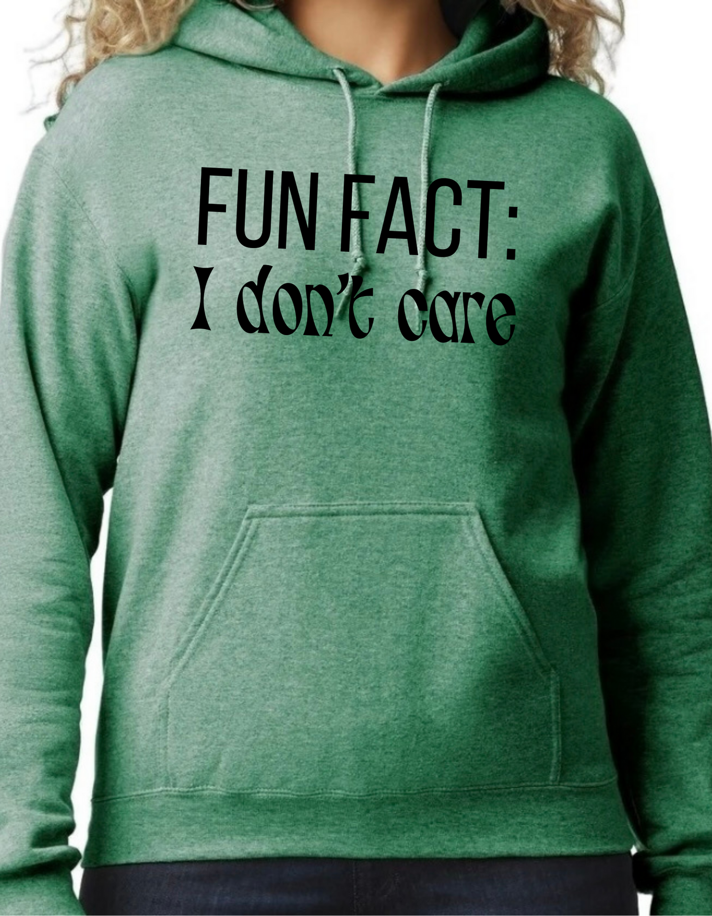 Fun Fact: I Don’t Care Hoodie