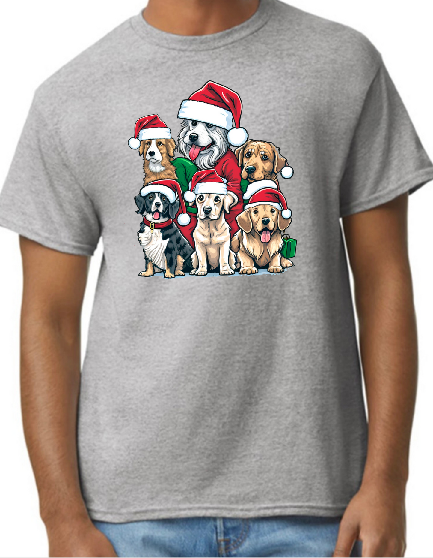 Christmas Dogs Graphic Tee