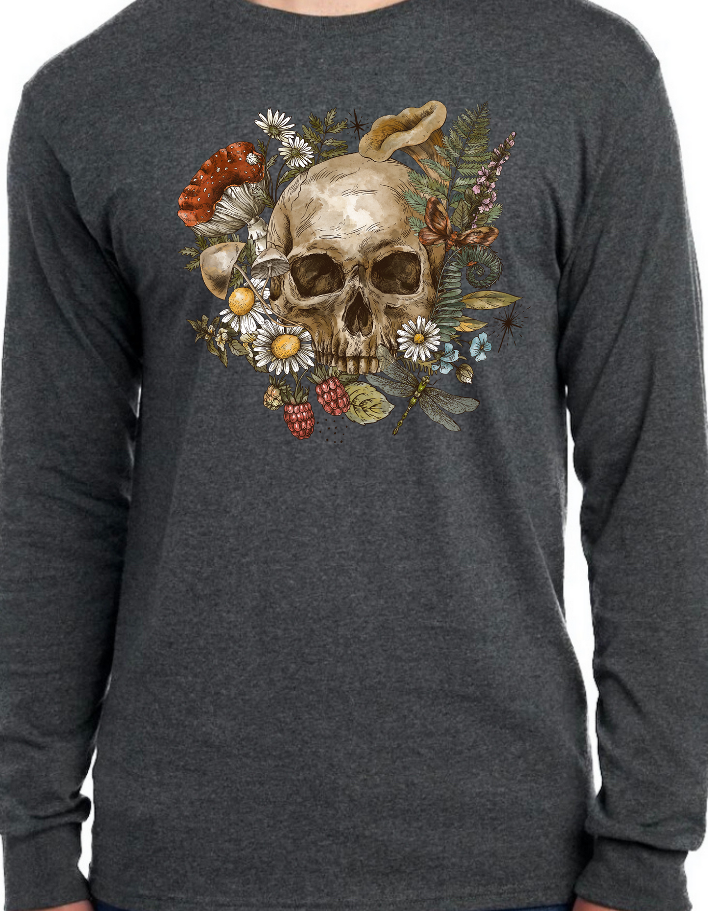 Floral Skull Longsleeve