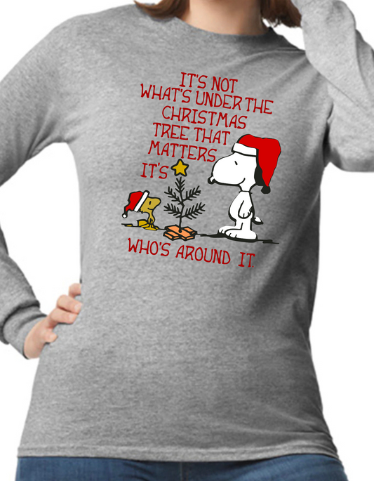 Snoopy & Woodstock Tree Longsleeve