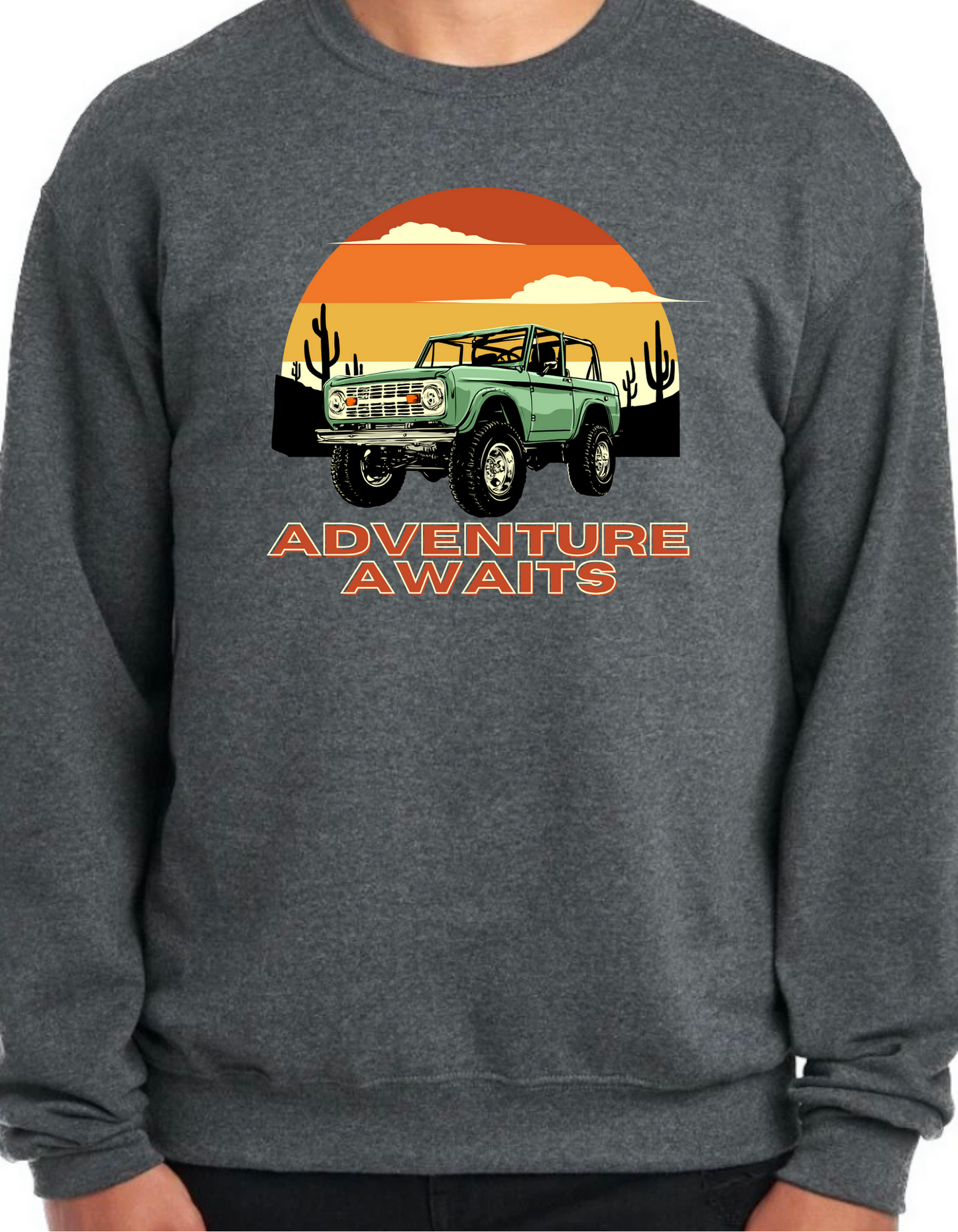 Adventure Awaits Crewneck