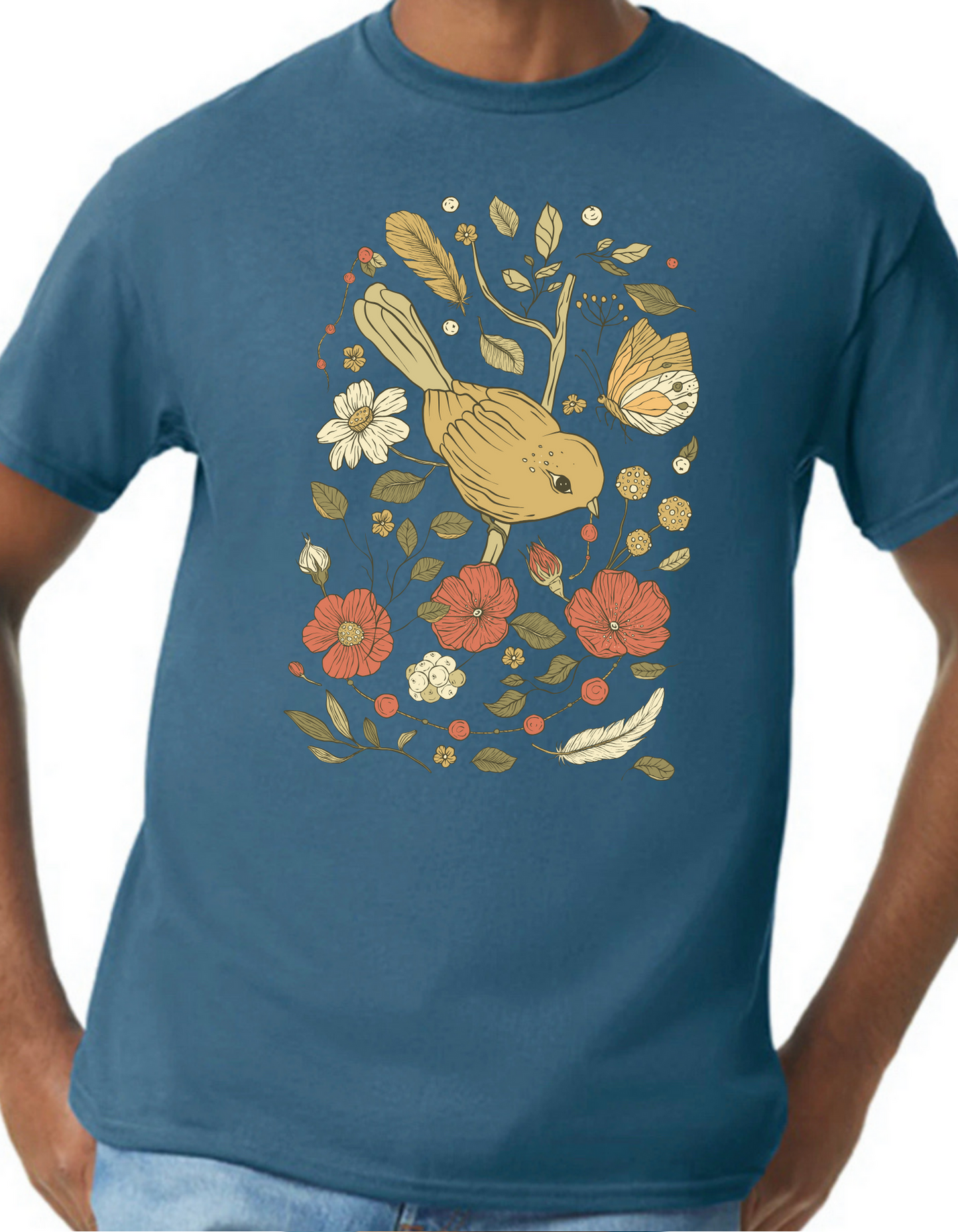 Spring Bird Graphic Tee